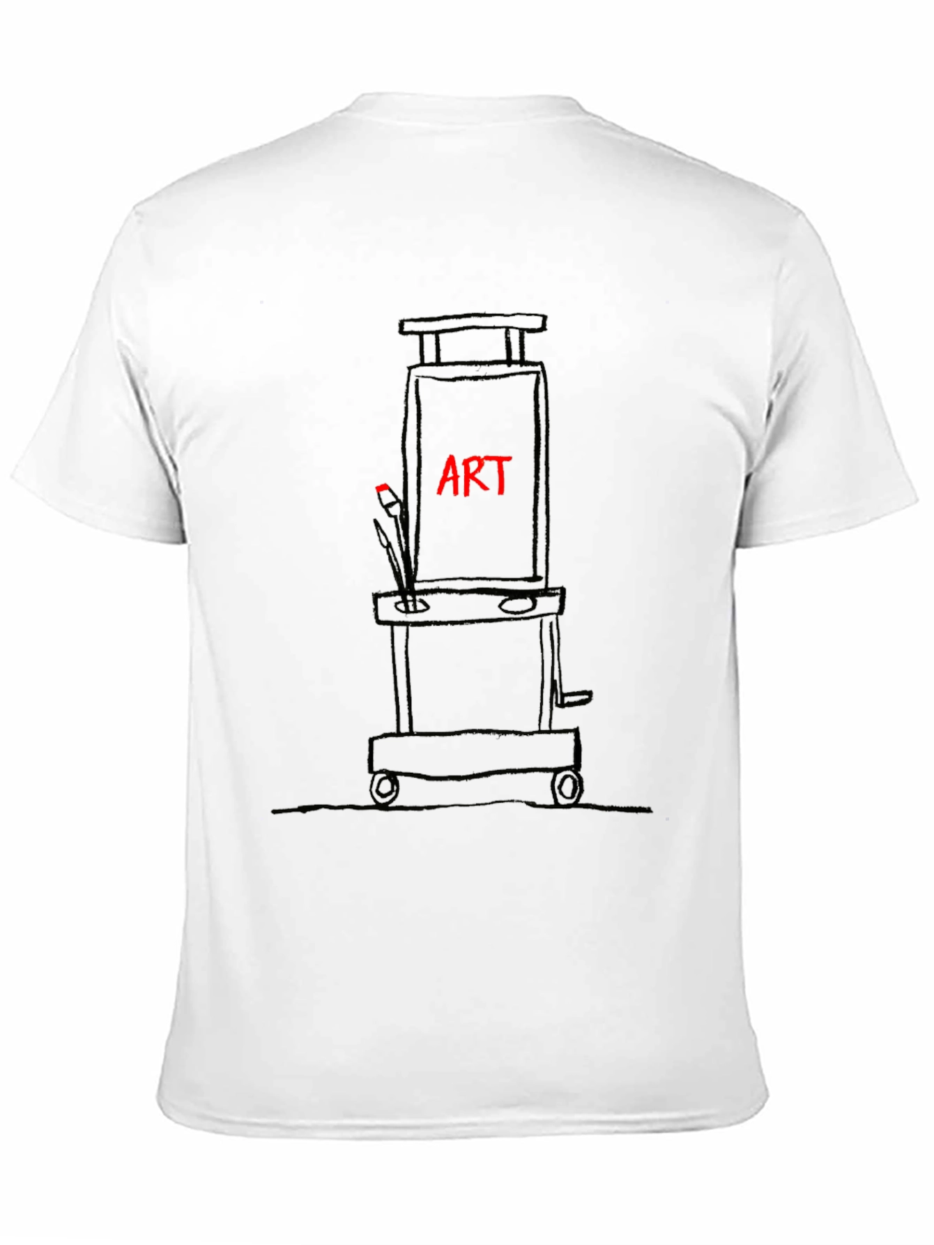 Art Easel Graphic T-Shirt - Artist Apparel
