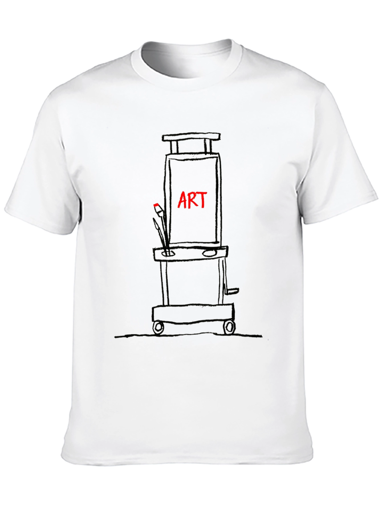 Art Easel Graphic T-Shirt - Artist Apparel