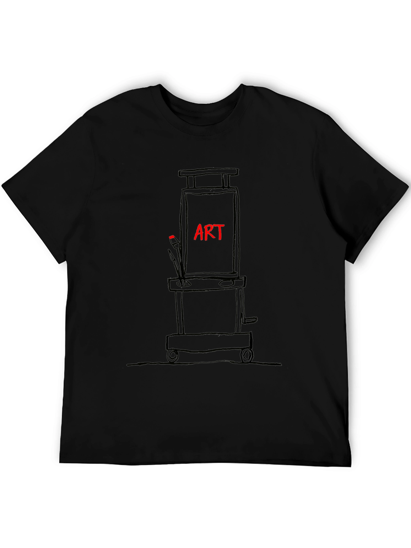 Art Easel Graphic T-Shirt - Artist Apparel