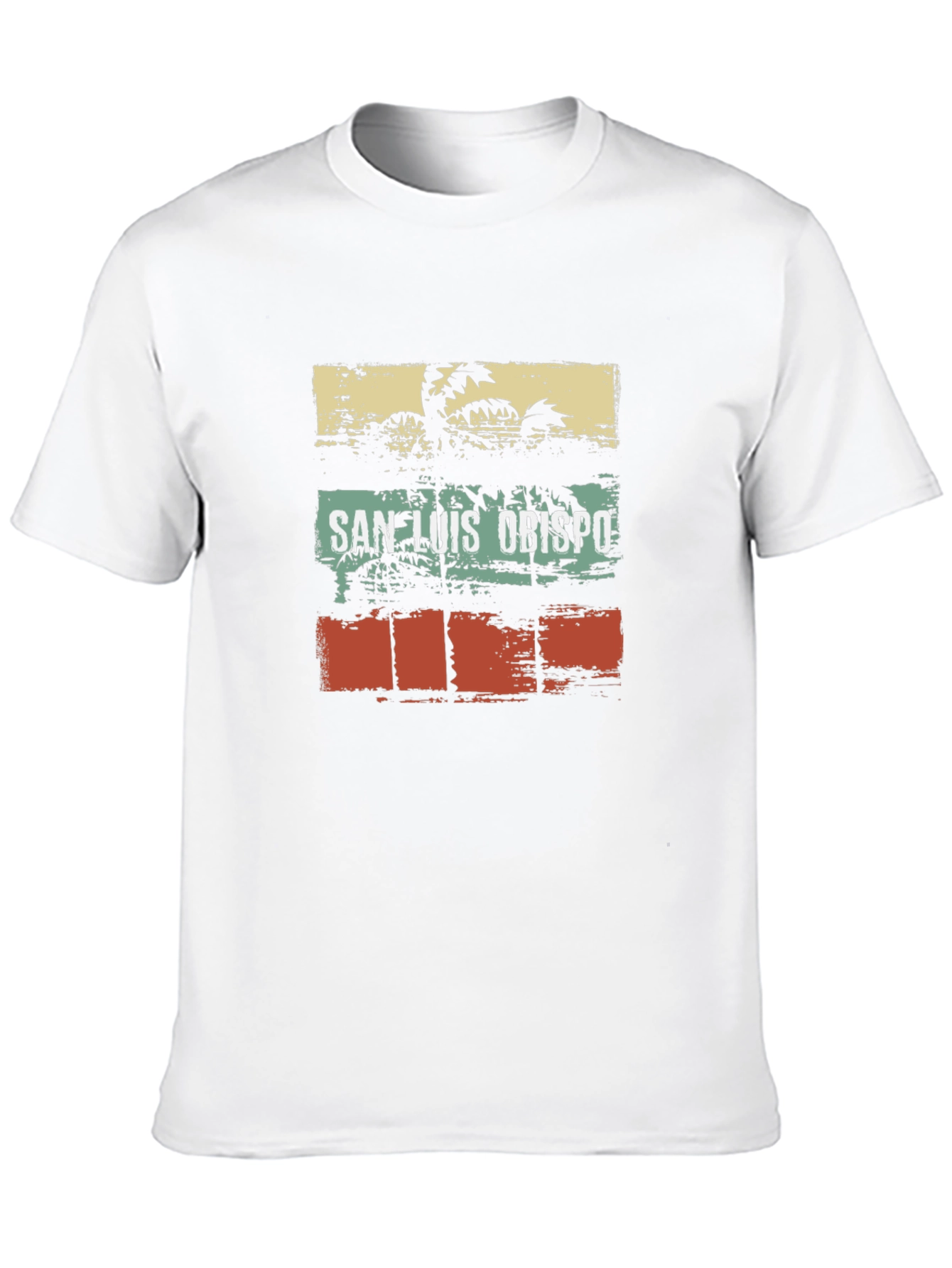 San Luis Obispo Palm Tree Graphic Tee