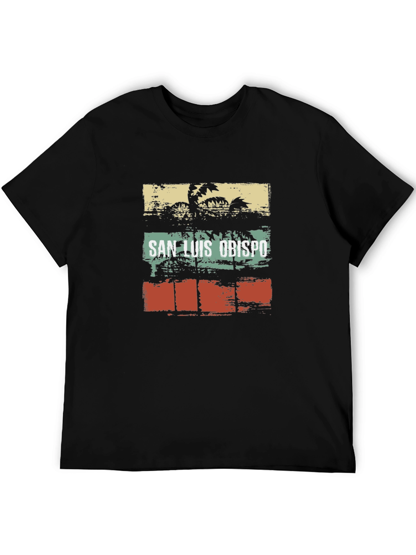 San Luis Obispo Palm Tree Graphic Tee