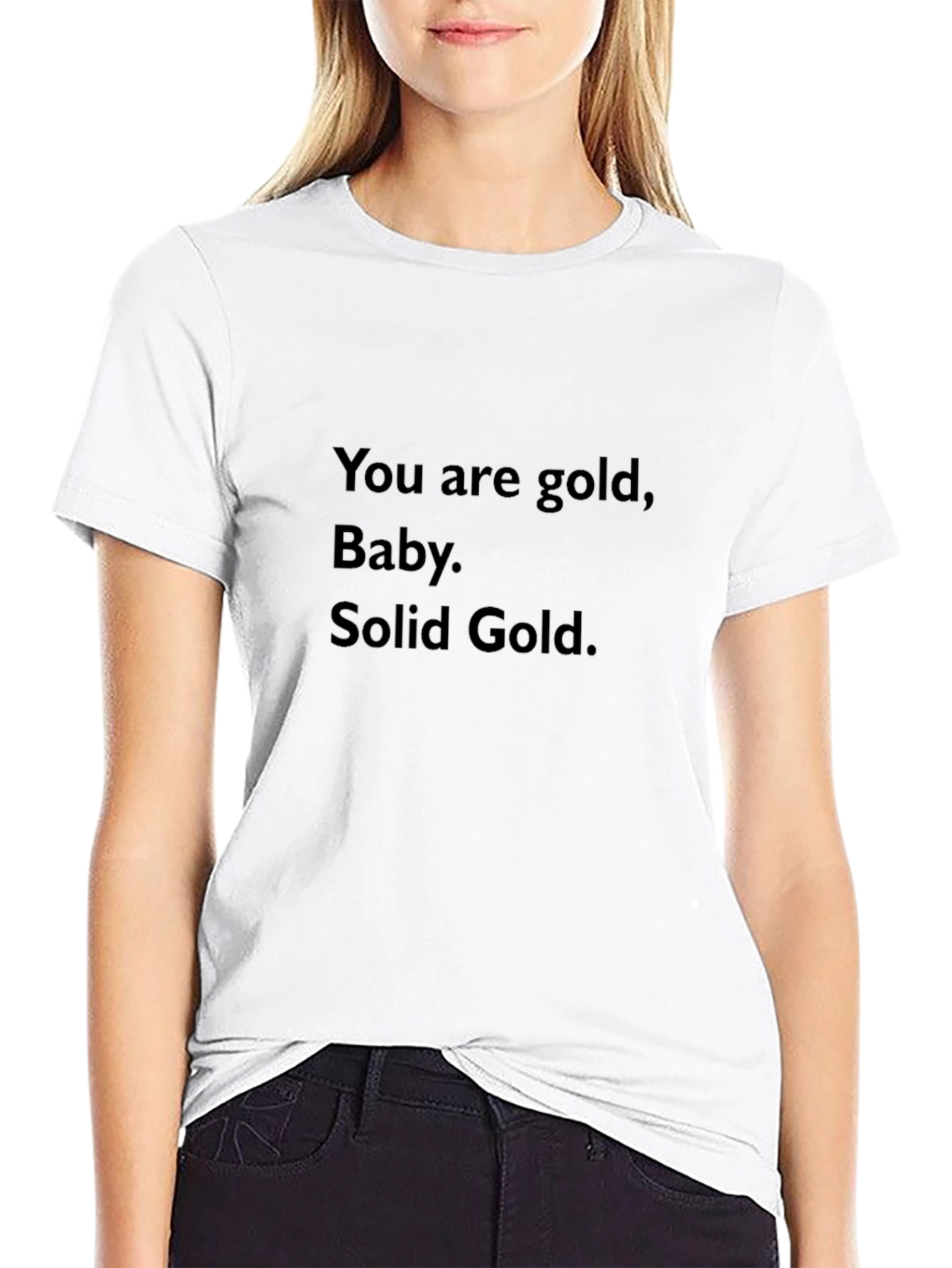 You Are Gold Baby Solid Gold T-Shirt
