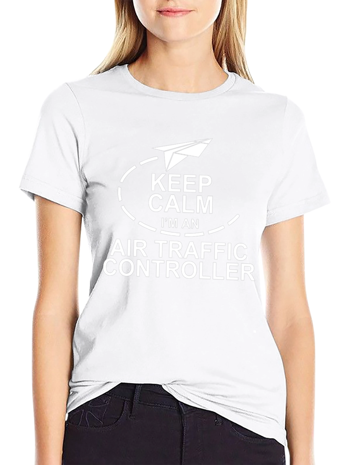 Keep Calm Air Traffic Controller Tee