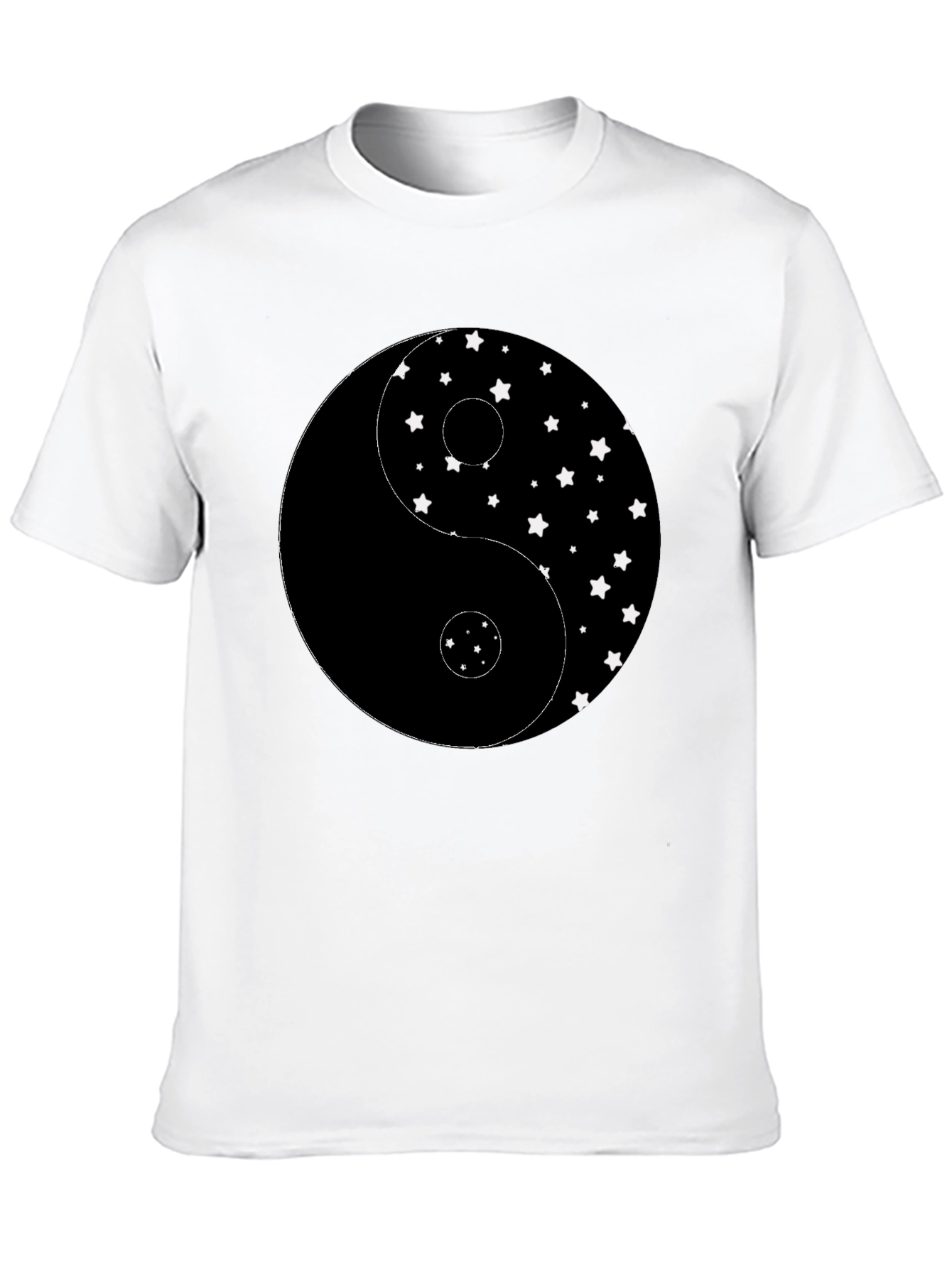 Yin Yang Star T-Shirt - Classic Balance Modern Style