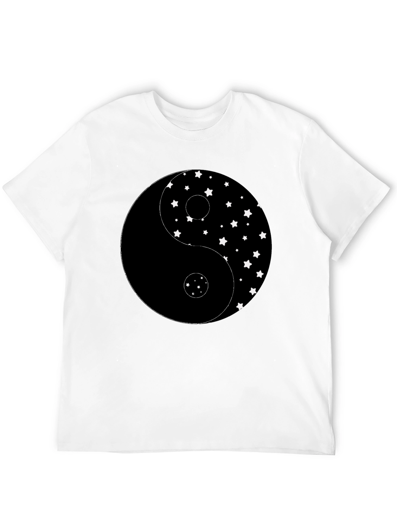 Yin Yang Star T-Shirt - Classic Balance Modern Style
