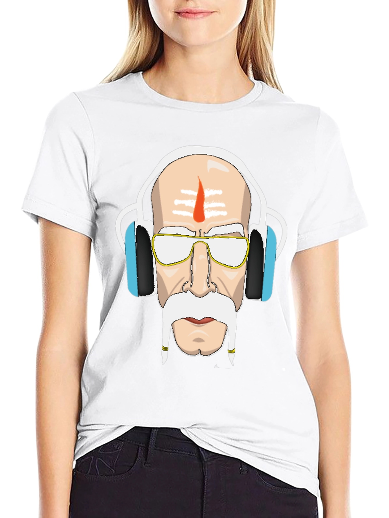 Cool Cartoon Graphic Print T-Shirt