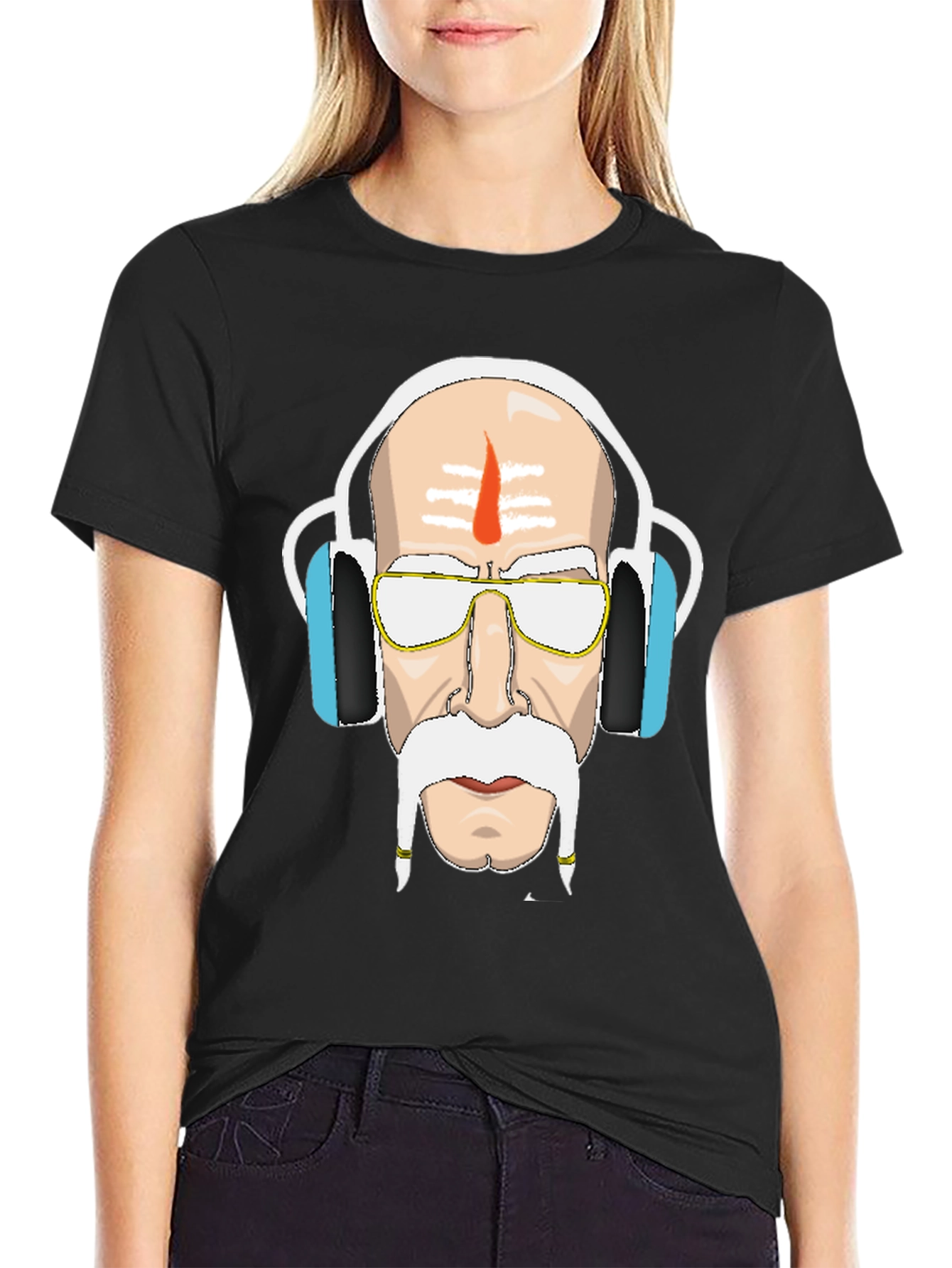 Cool Cartoon Graphic Print T-Shirt