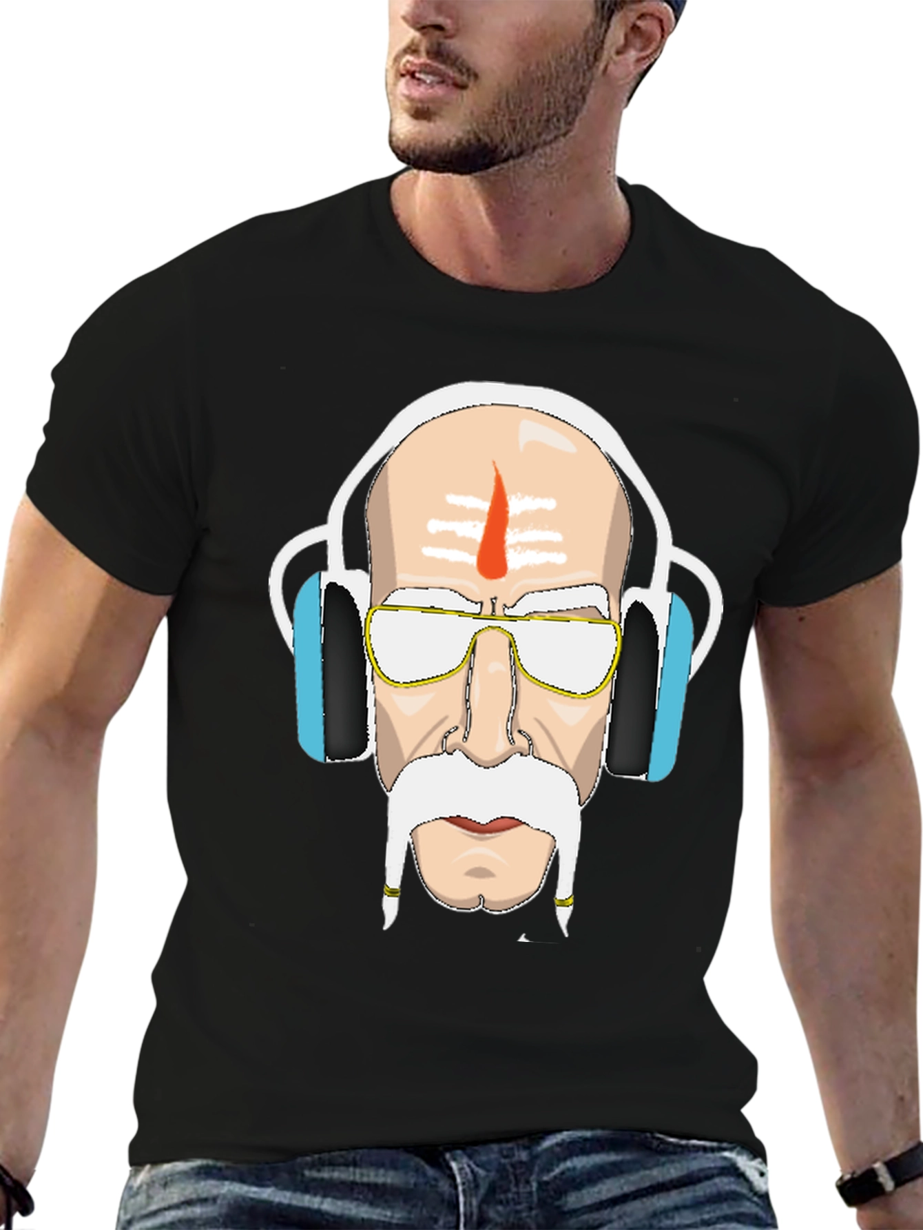 Cool Cartoon Graphic Print T-Shirt