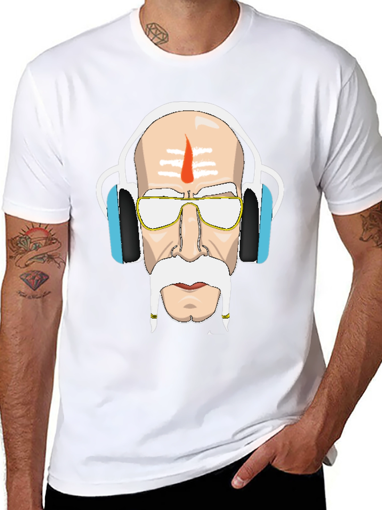 Cool Cartoon Graphic Print T-Shirt