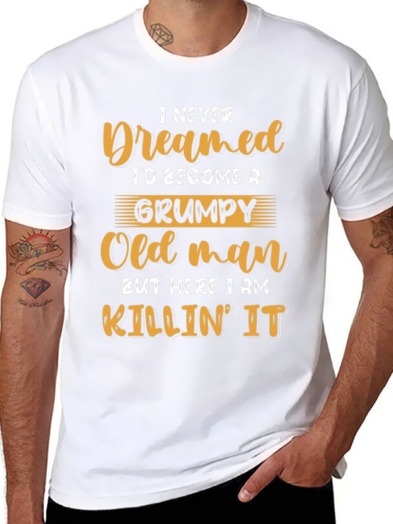 Grumpy Old Man T-Shirt - Funny Novelty Tee
