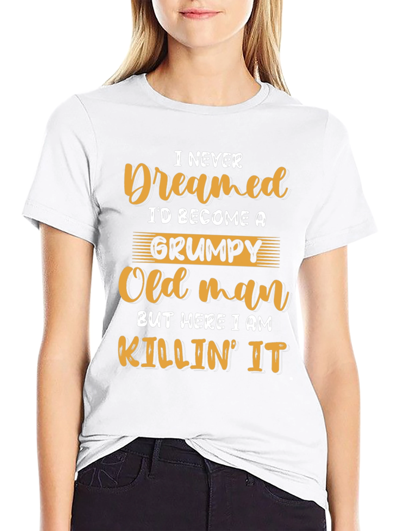 Grumpy Old Man T-Shirt - Funny Novelty Tee