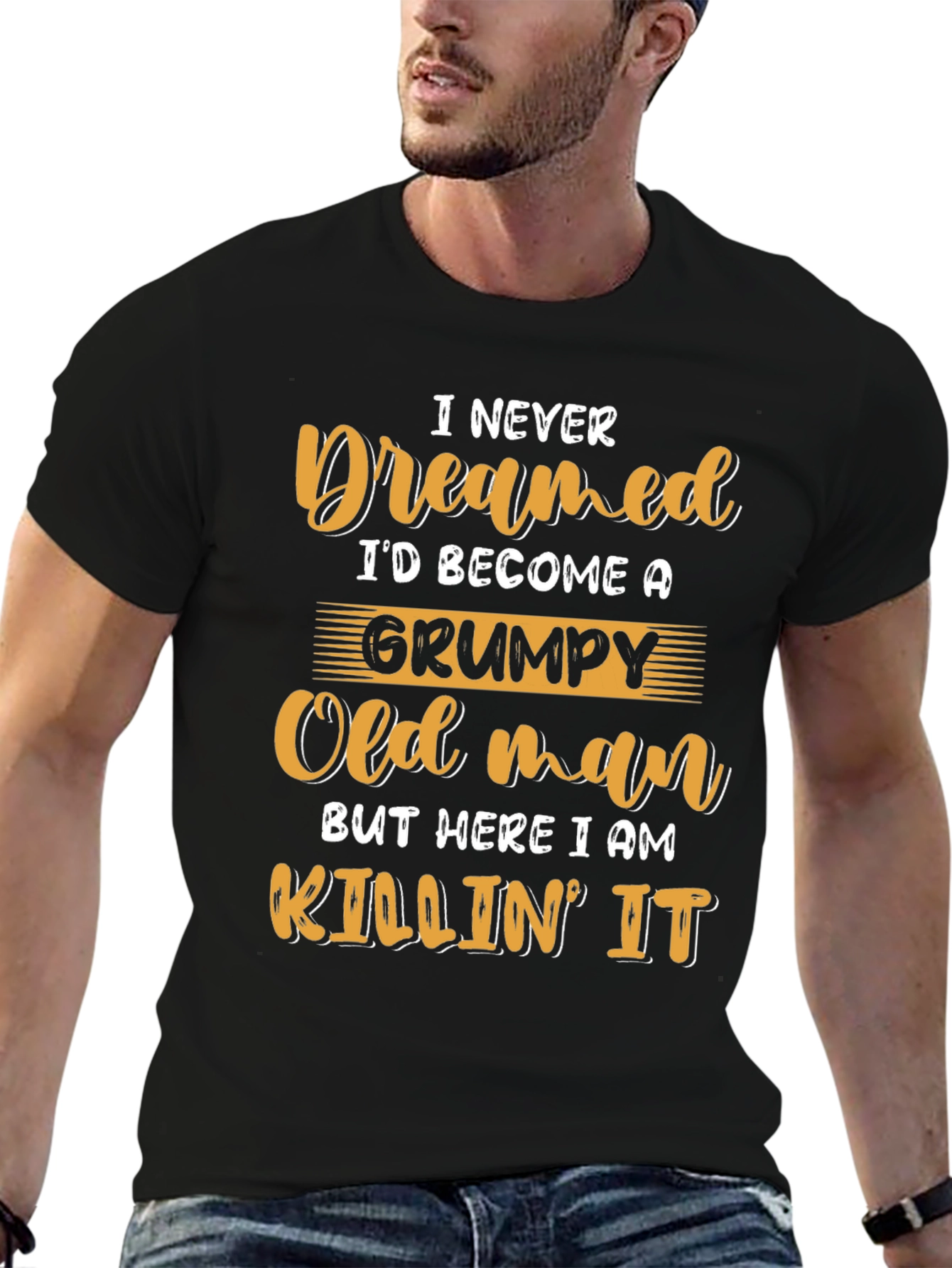 Grumpy Old Man T-Shirt - Funny Novelty Tee