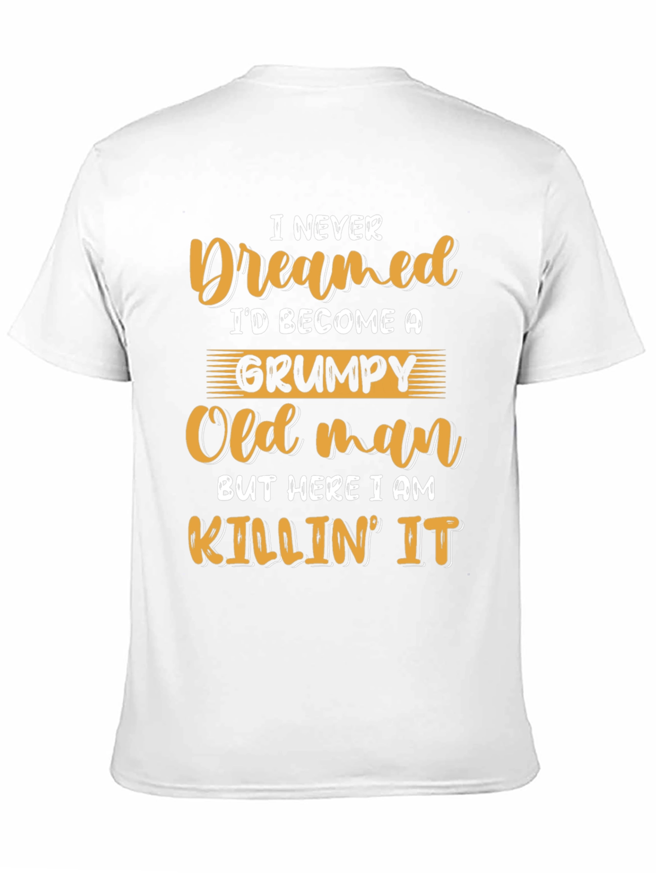 Grumpy Old Man T-Shirt - Funny Novelty Tee