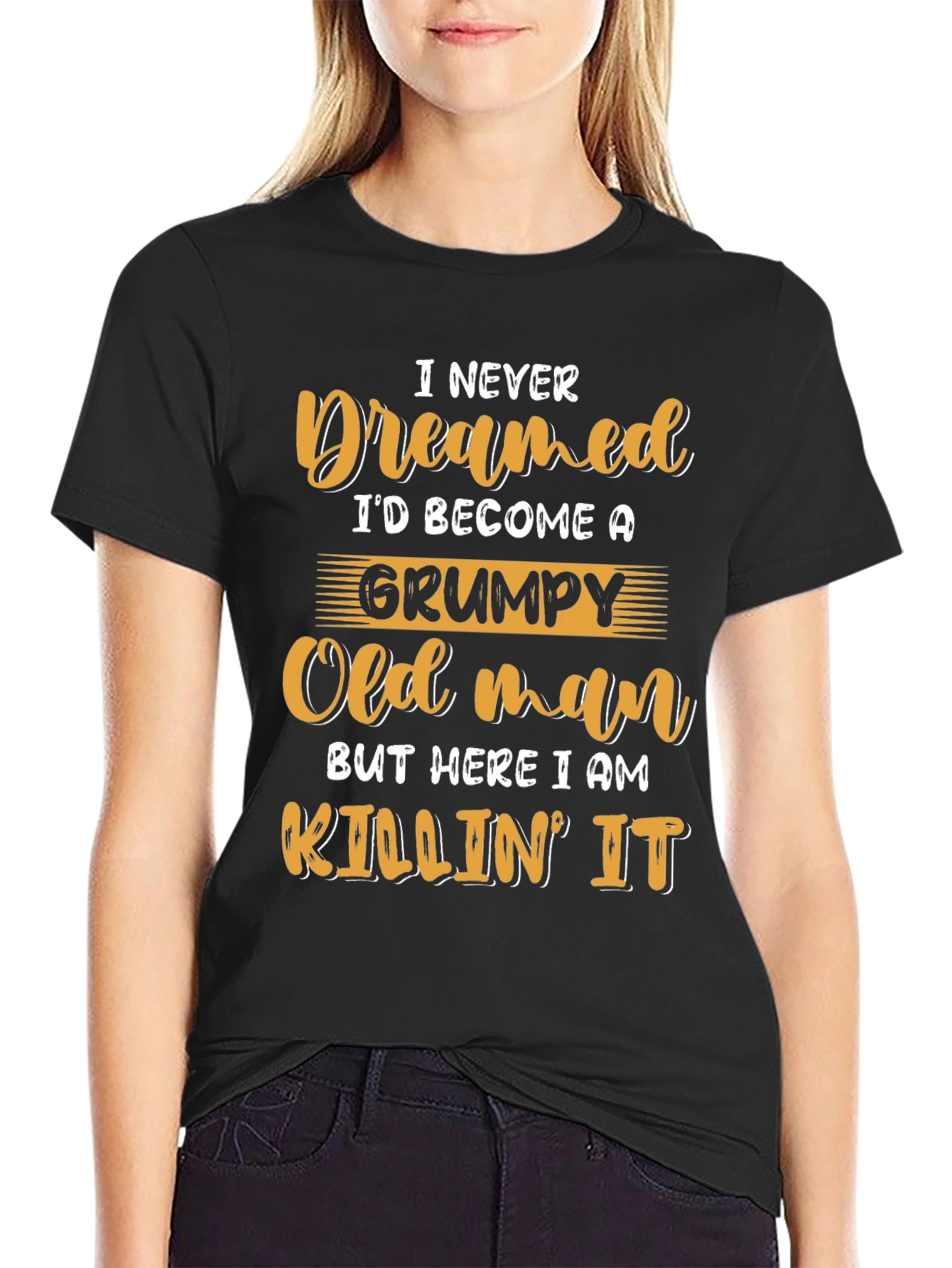 Grumpy Old Man T-Shirt - Funny Novelty Tee