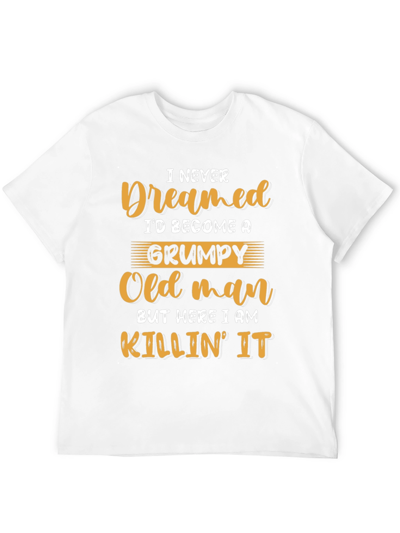 Grumpy Old Man T-Shirt - Funny Novelty Tee