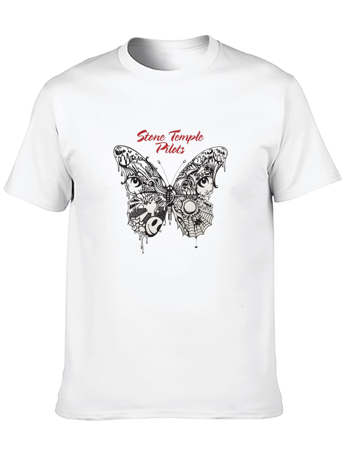 Stone Temple Pilots Butterfly Graphic Tee - Black