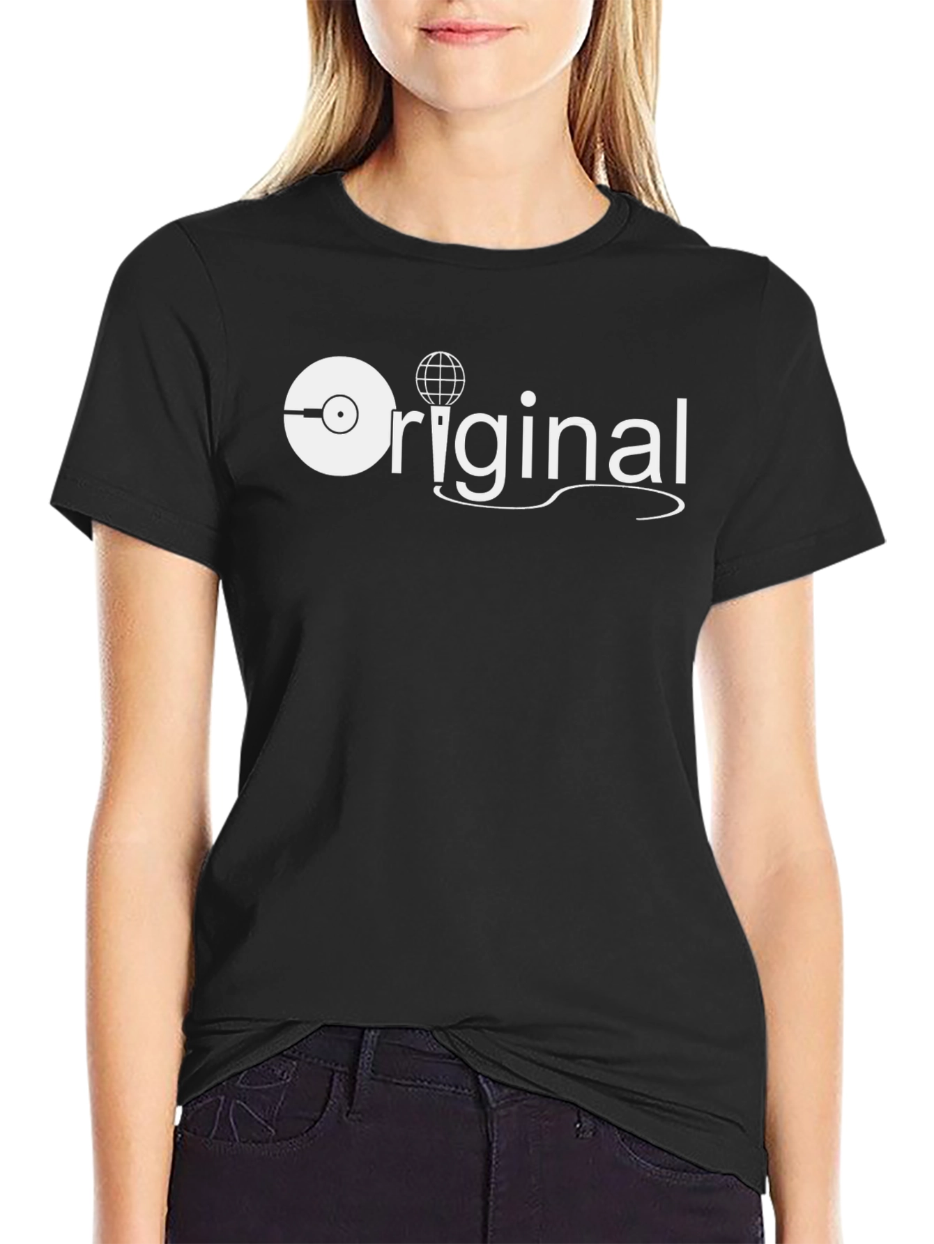 Original Vinyl Globe T-Shirt - Classic Design