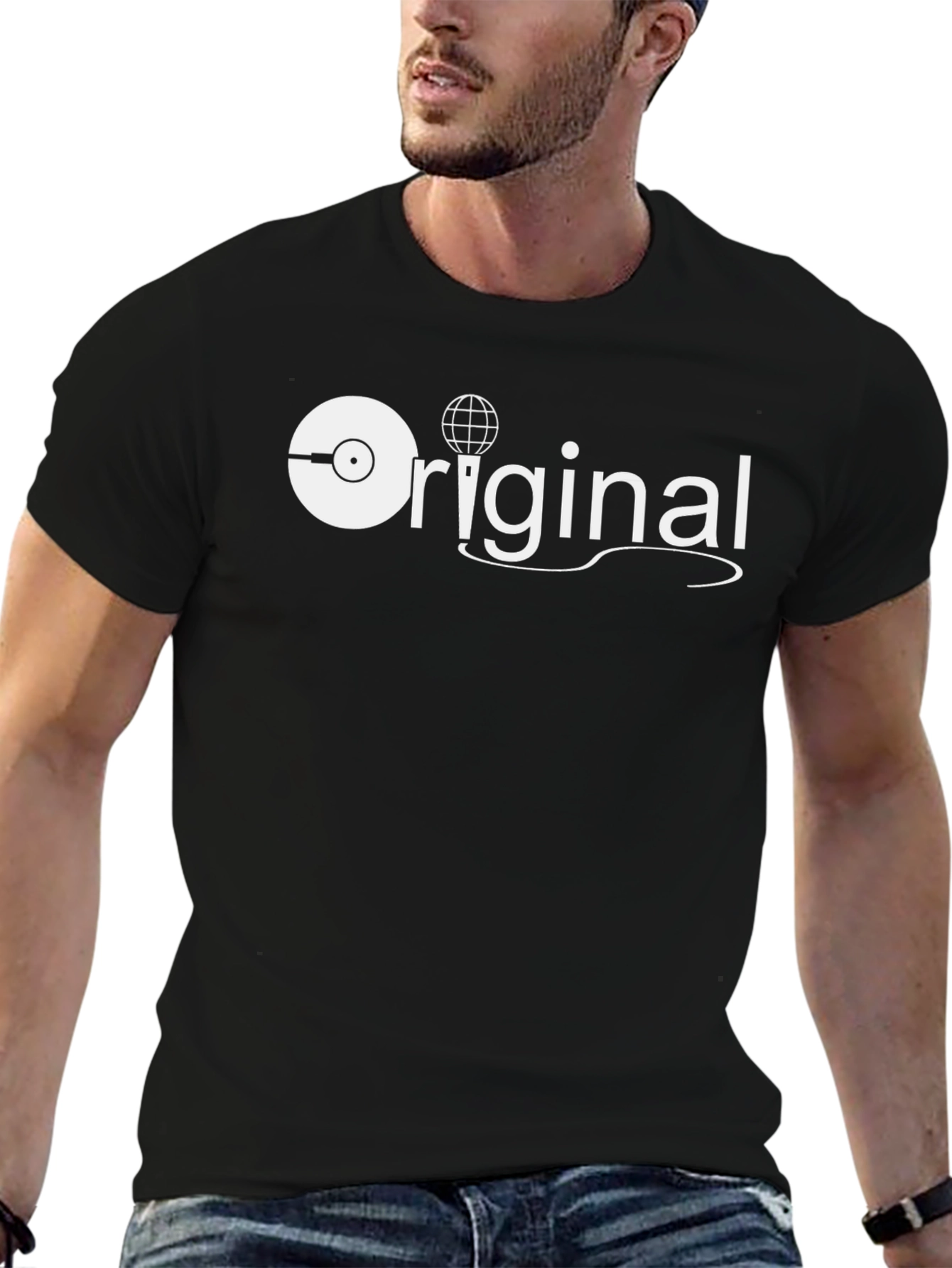 Original Vinyl Globe T-Shirt - Classic Design