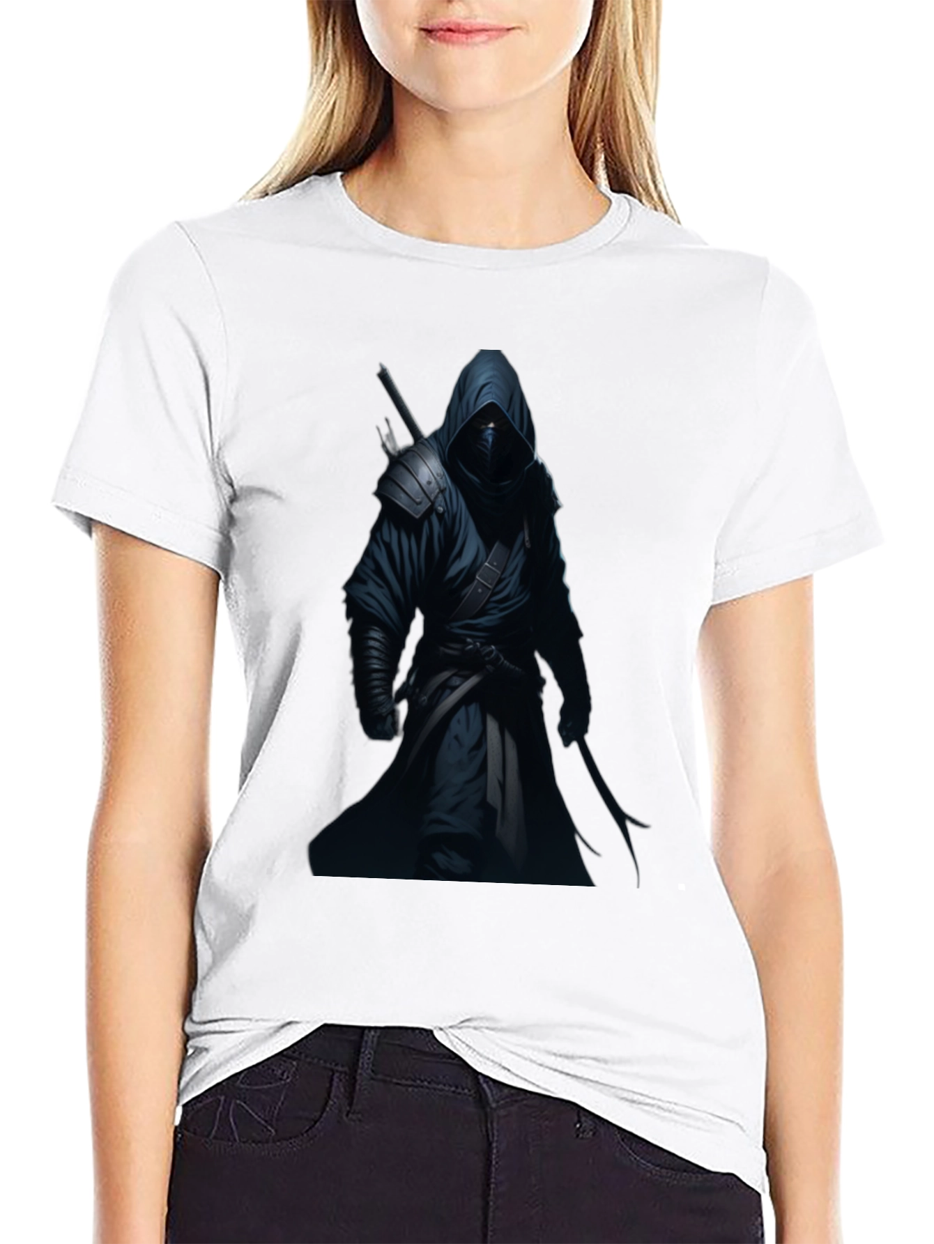Ninja Warrior Black Graphic T-Shirt
