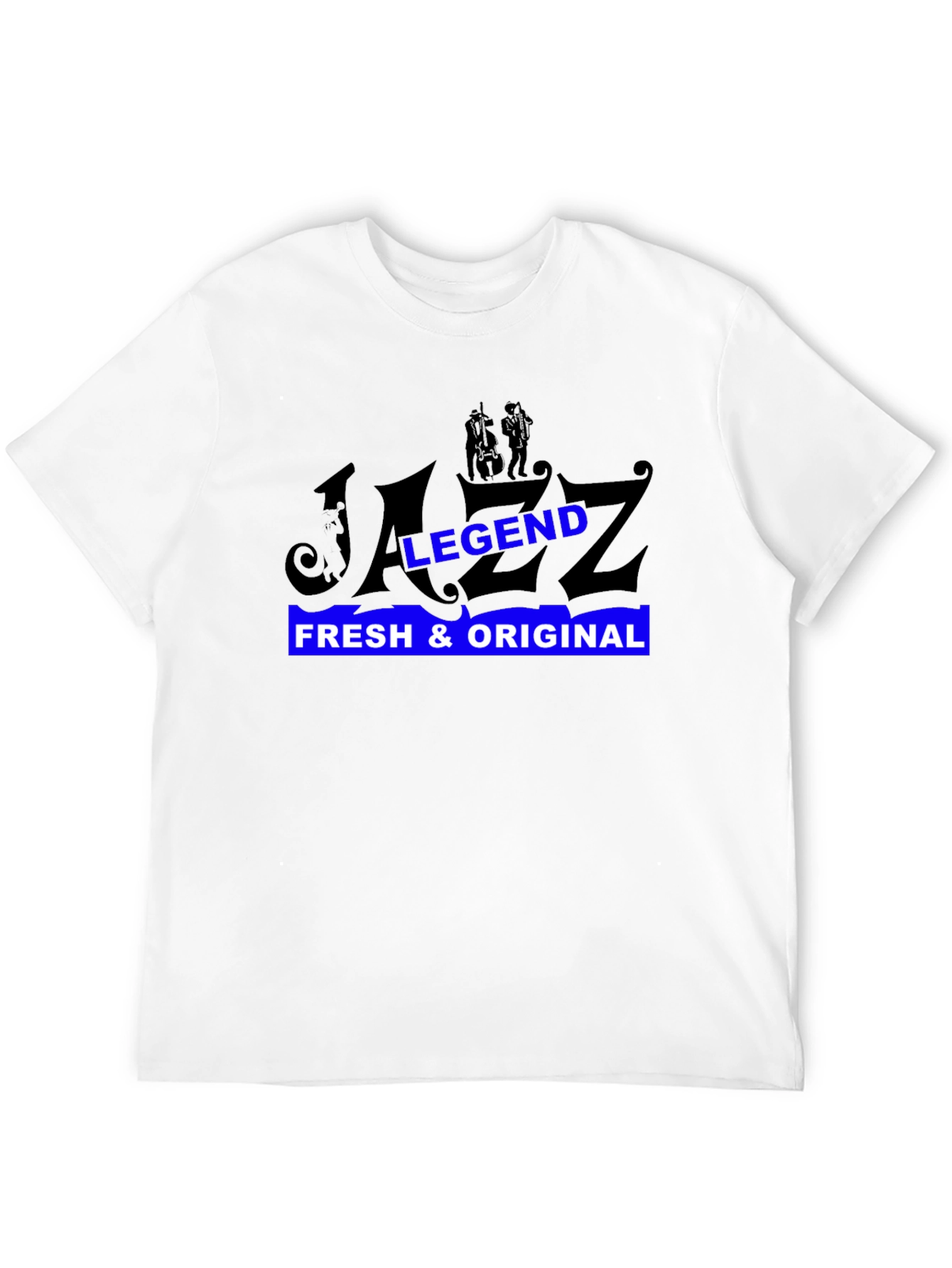 Jazz Legend Graphic Black T-Shirt