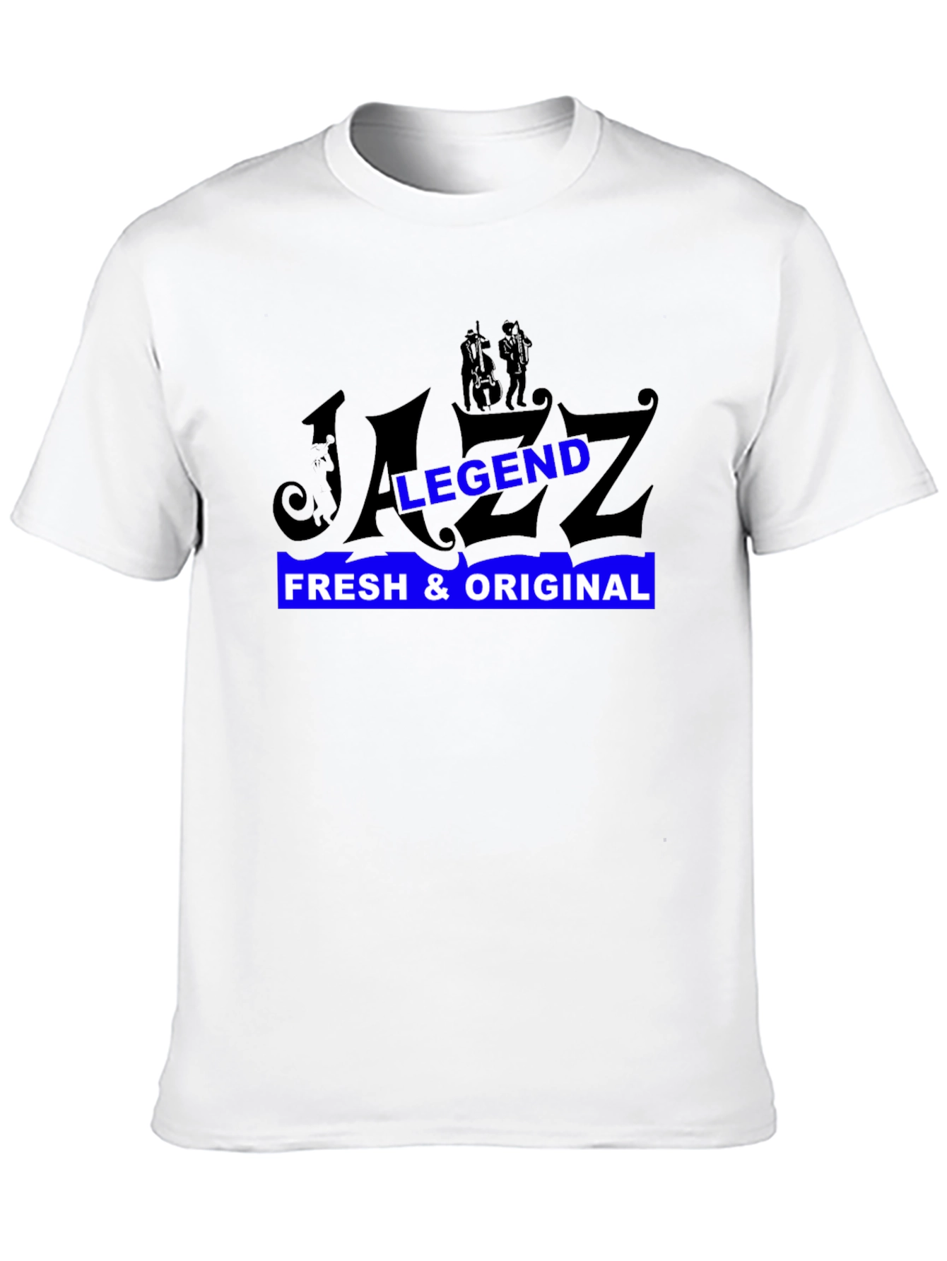Jazz Legend Graphic Black T-Shirt