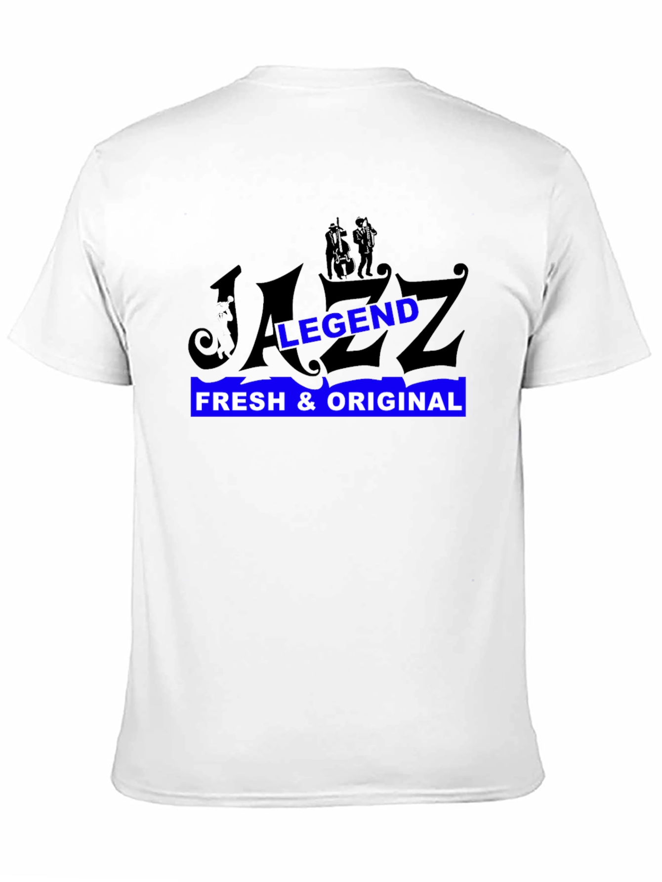 Jazz Legend Graphic Black T-Shirt
