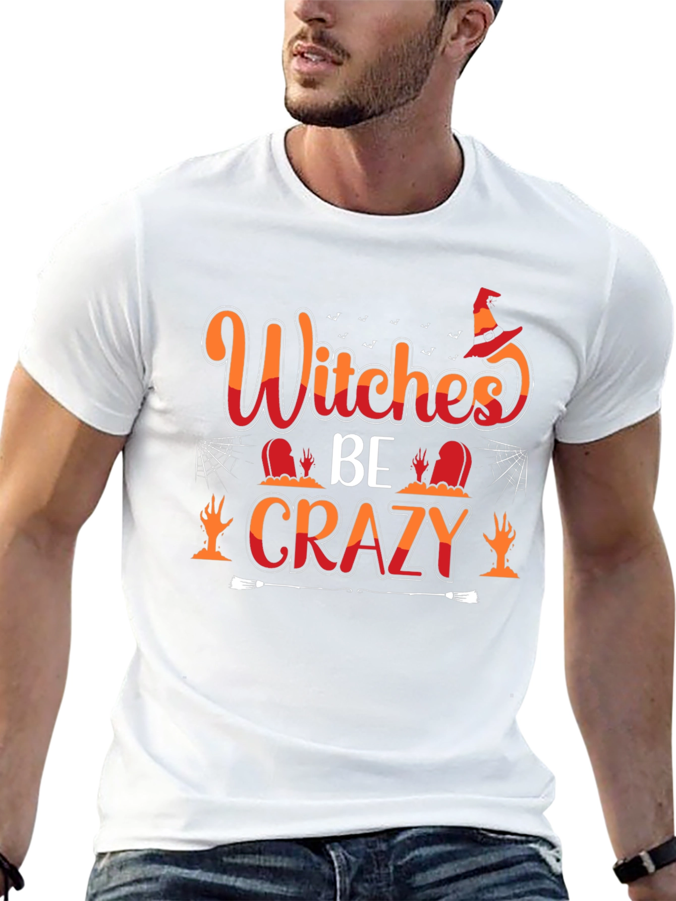Witches Be Crazy T-Shirt - Halloween Graphic Tee