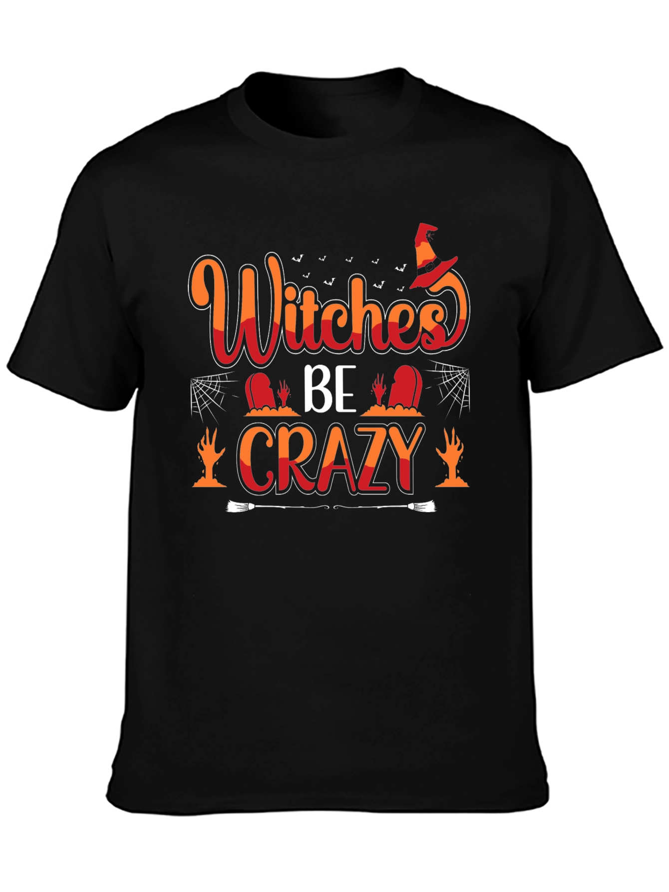 Witches Be Crazy T-Shirt - Halloween Graphic Tee