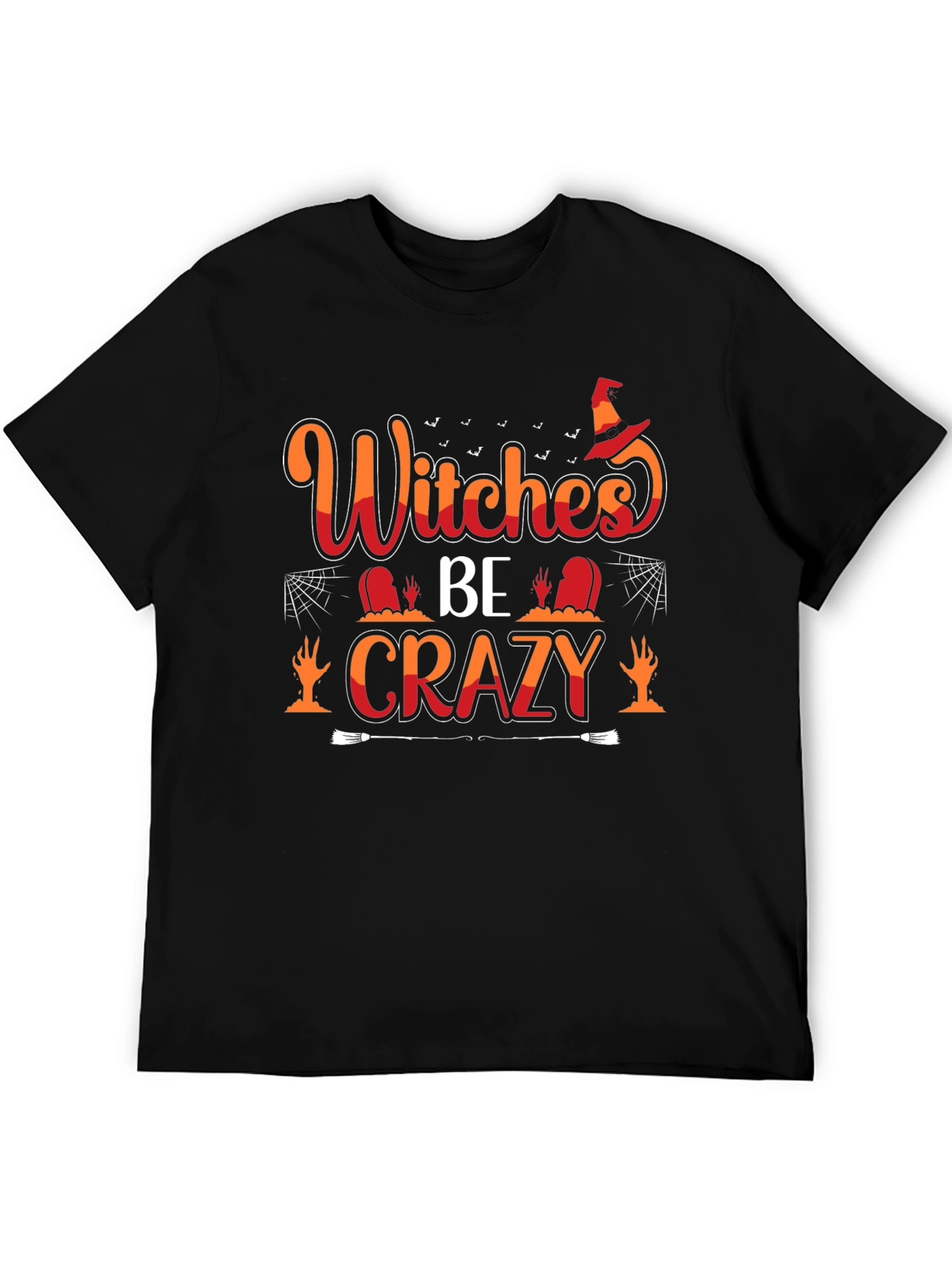 Witches Be Crazy T-Shirt - Halloween Graphic Tee