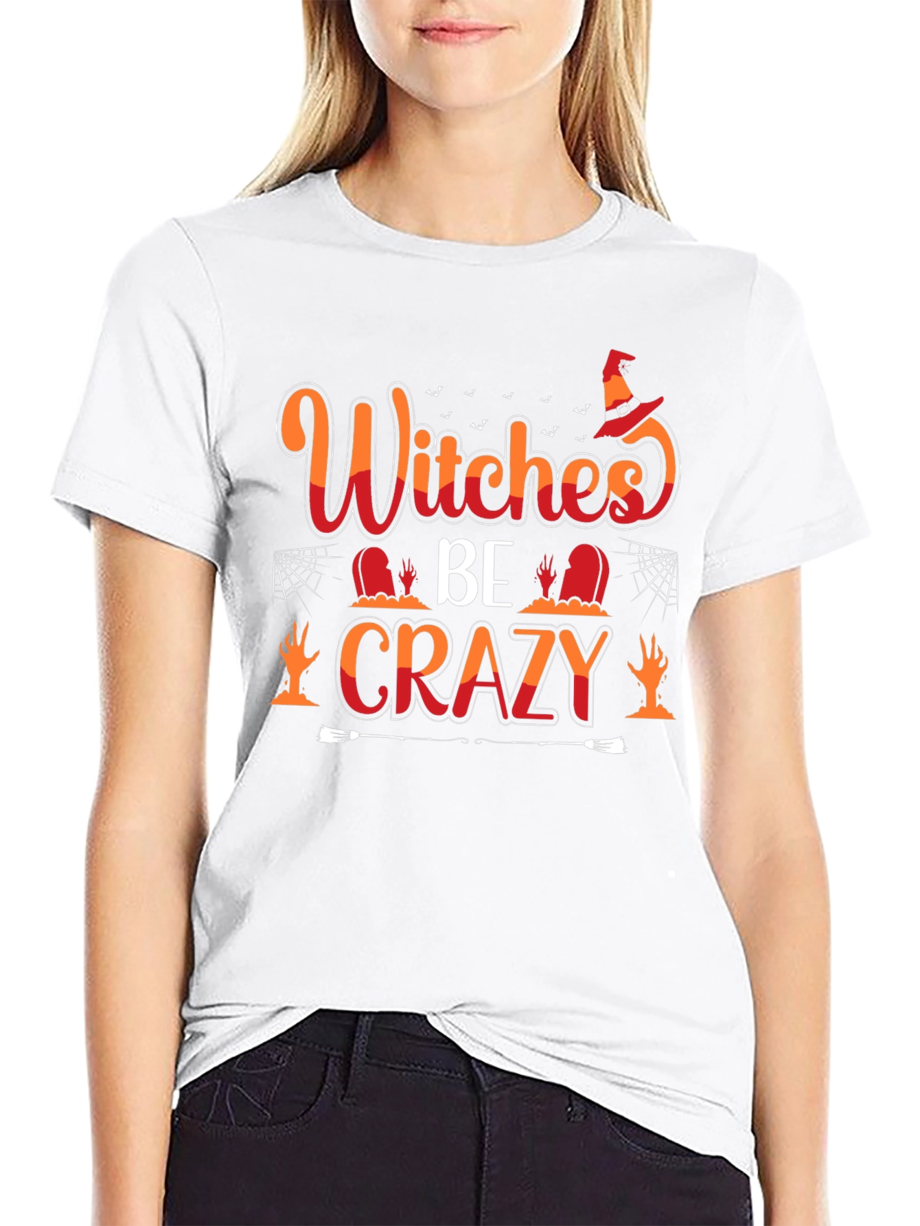 Witches Be Crazy T-Shirt - Halloween Graphic Tee