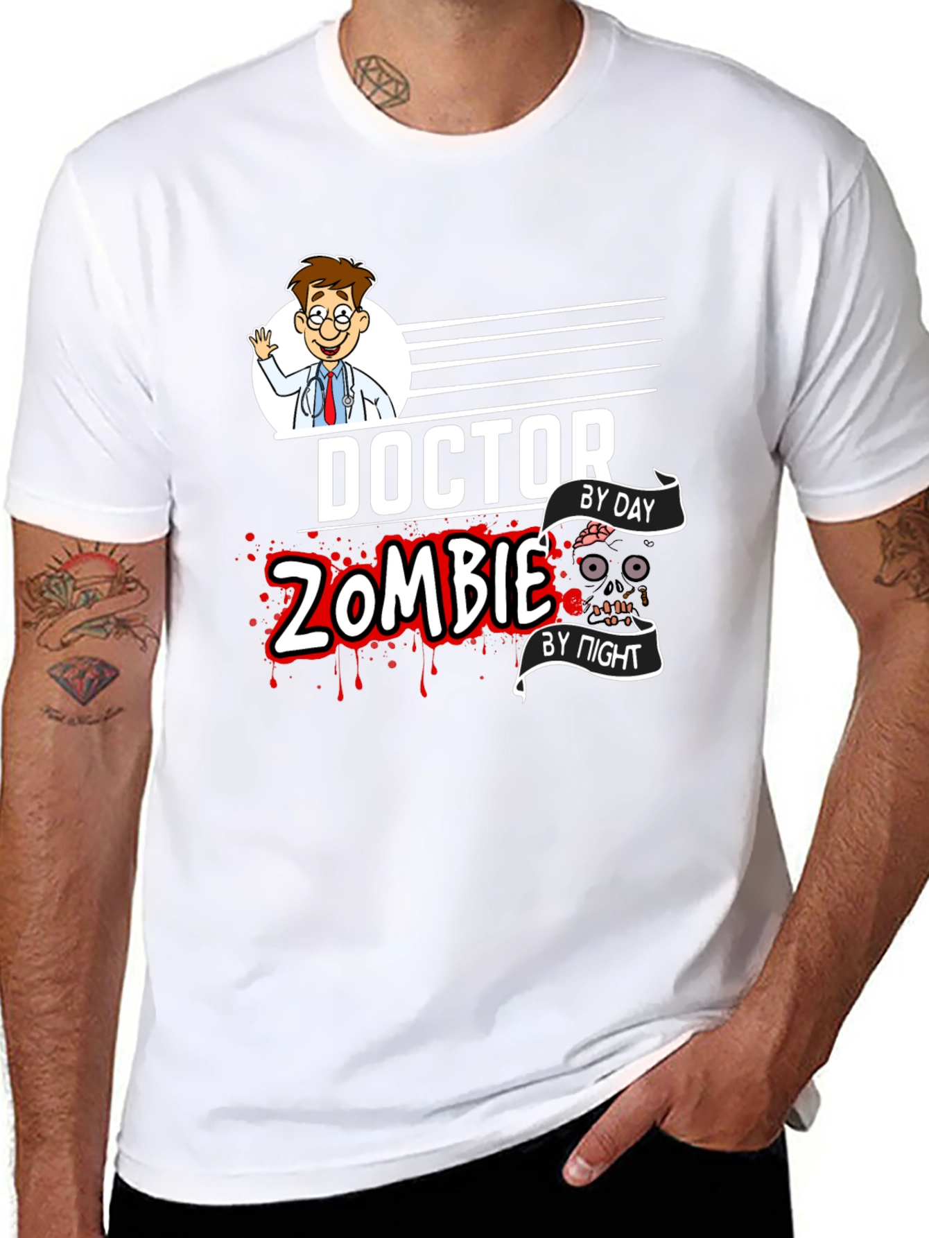 Doctor Zombie Graphic Tee