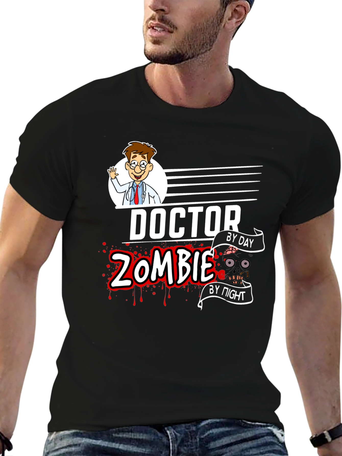 Doctor Zombie Graphic Tee