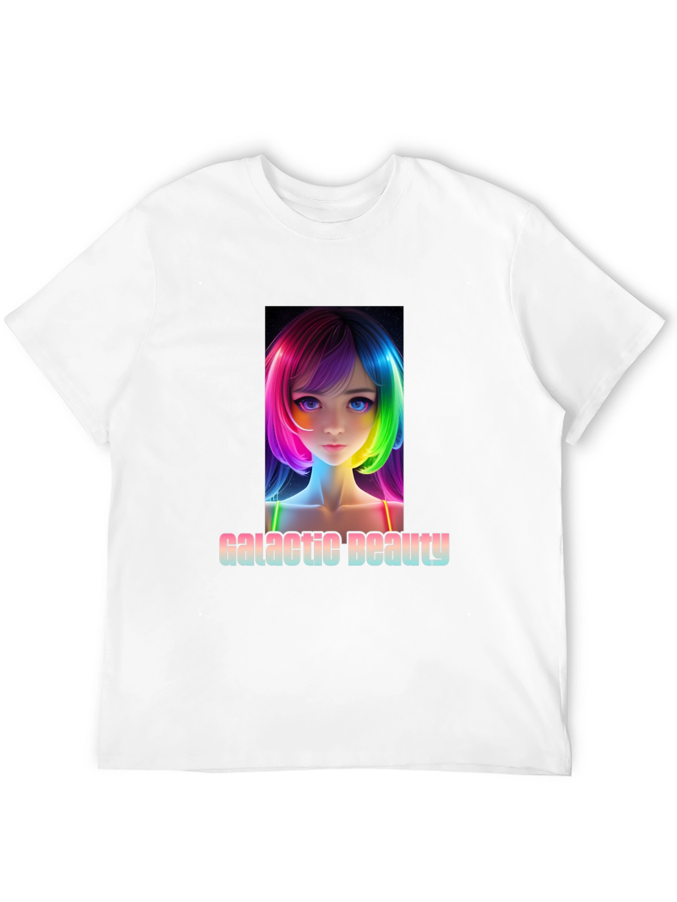 Galactic Beauty Black T-Shirt