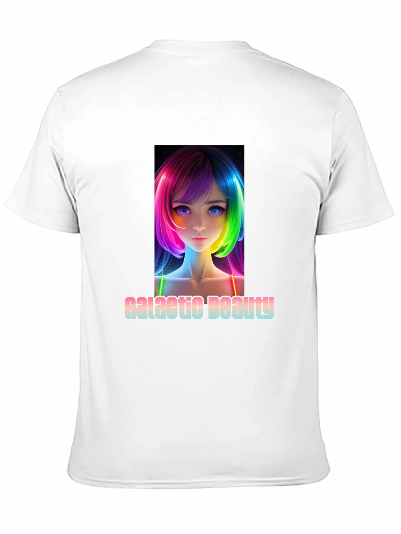 Galactic Beauty Black T-Shirt