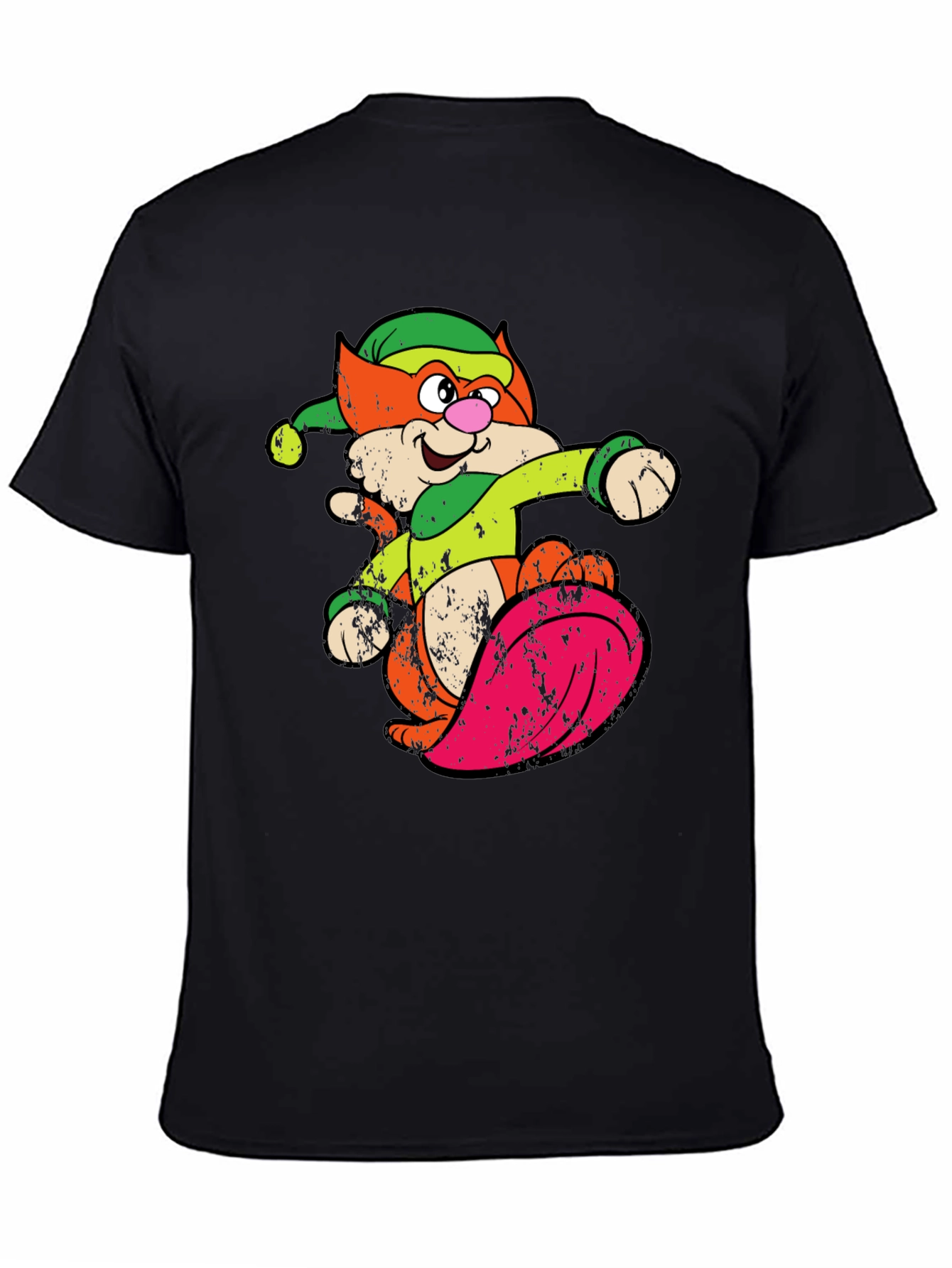 Retro Cartoon Cat T-Shirt