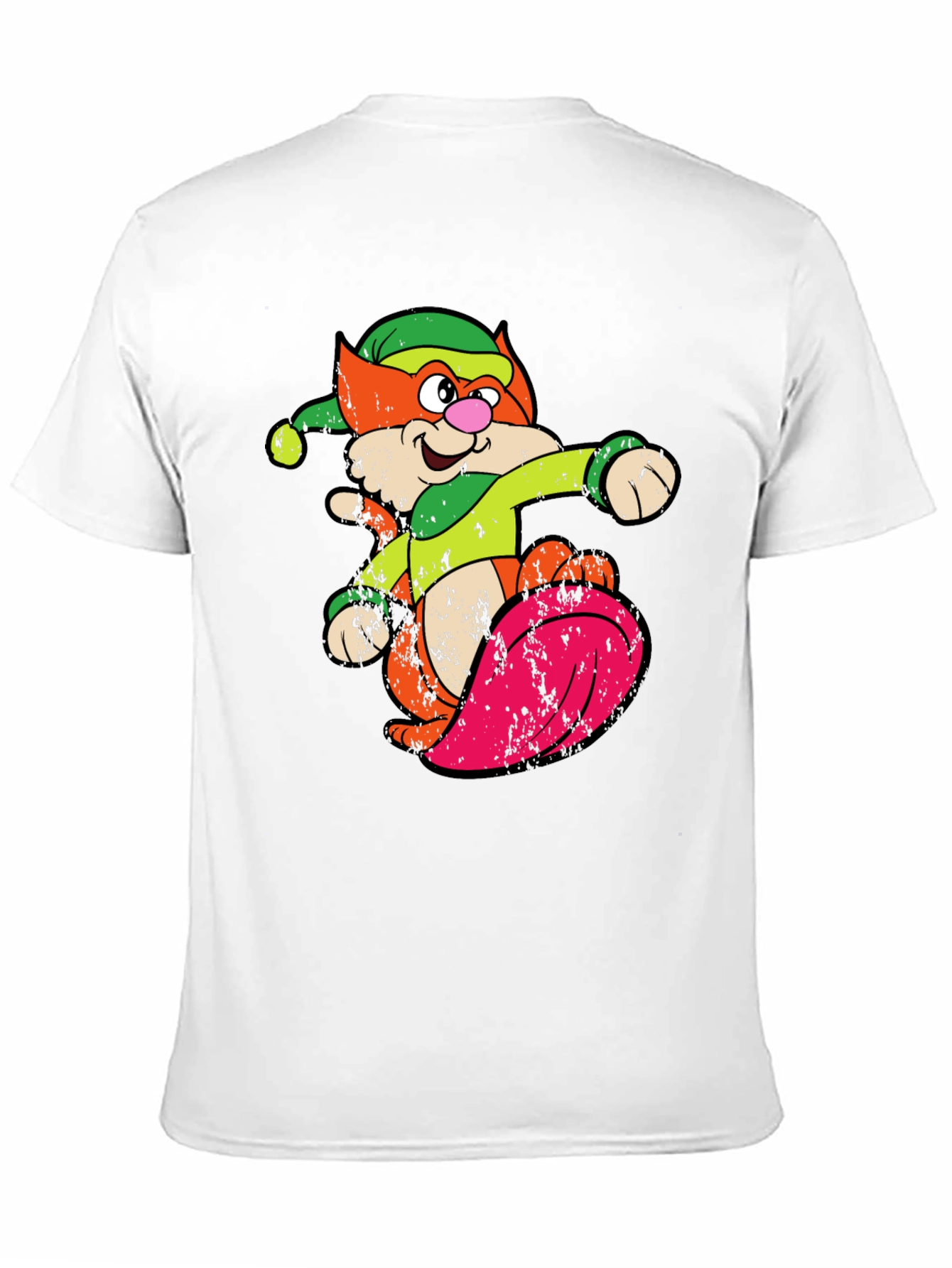 Retro Cartoon Cat T-Shirt
