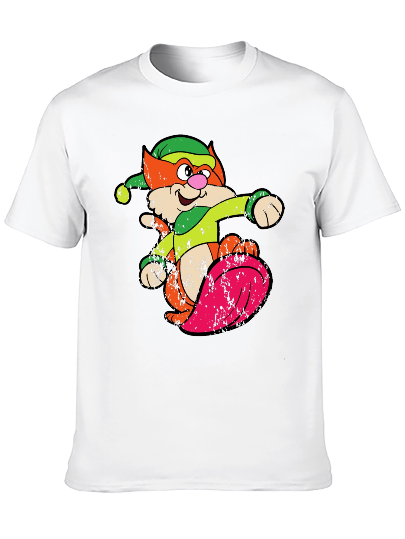Retro Cartoon Cat T-Shirt