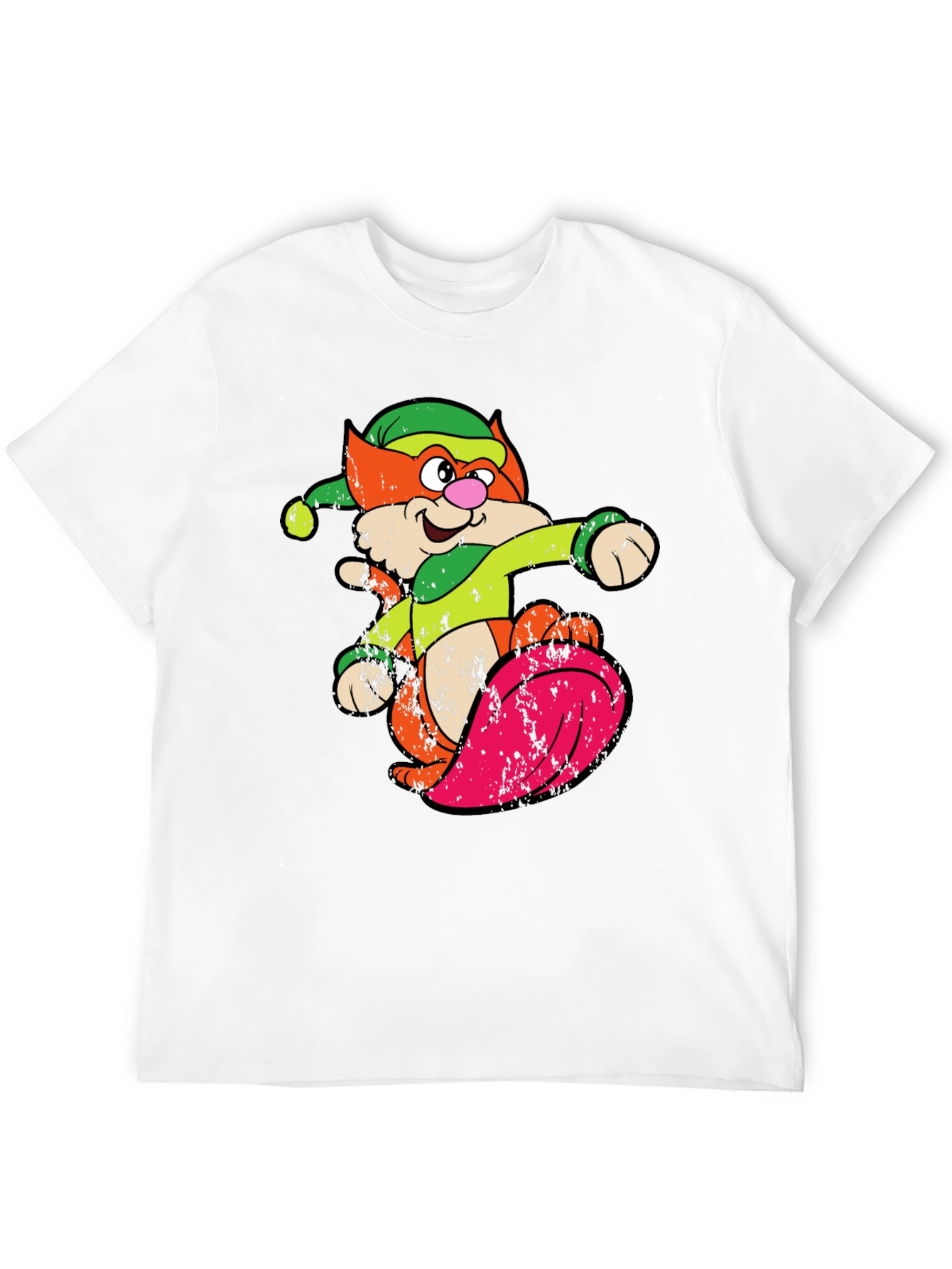 Retro Cartoon Cat T-Shirt