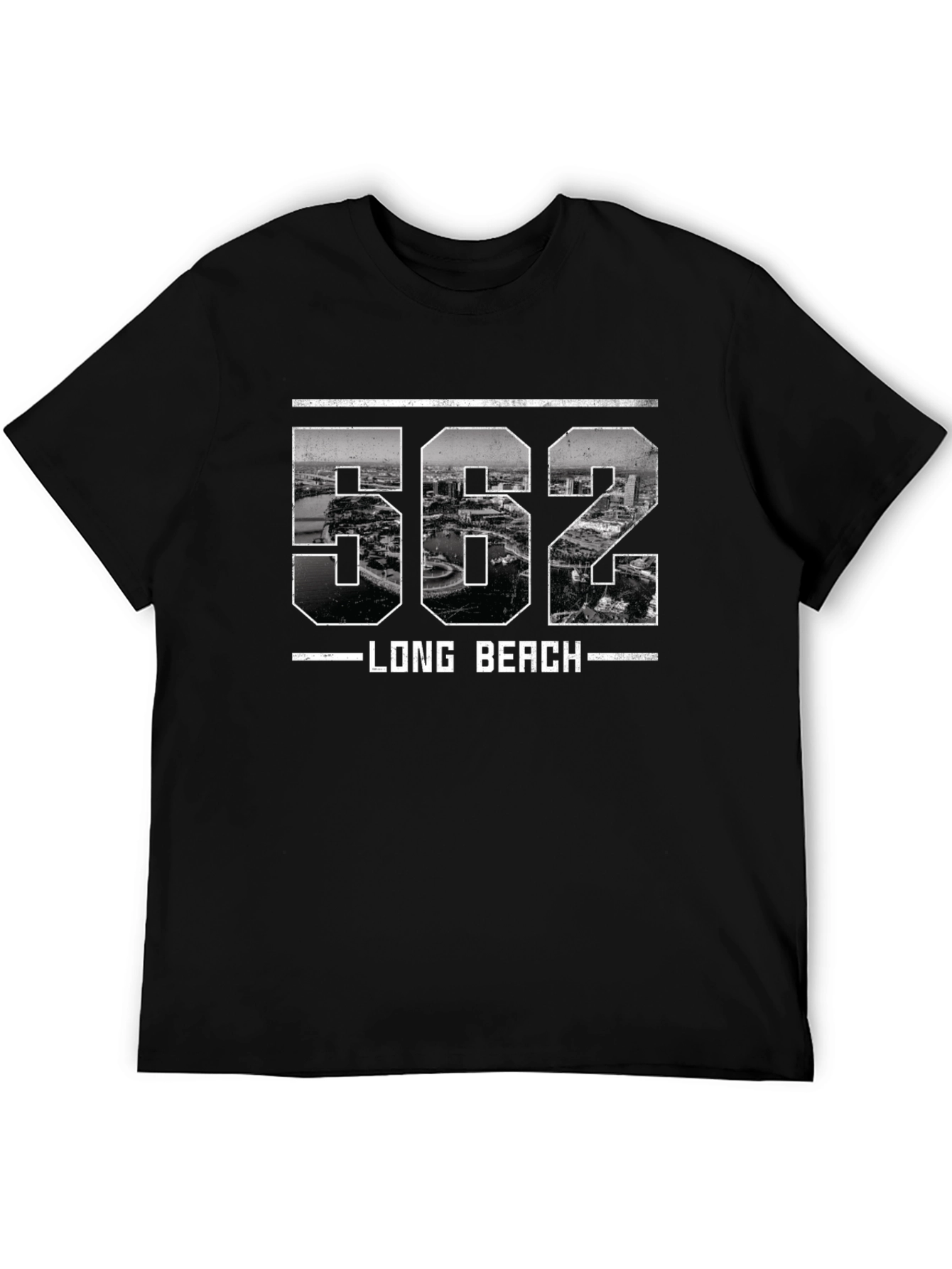 Long Beach 562 Area Code T-Shirt