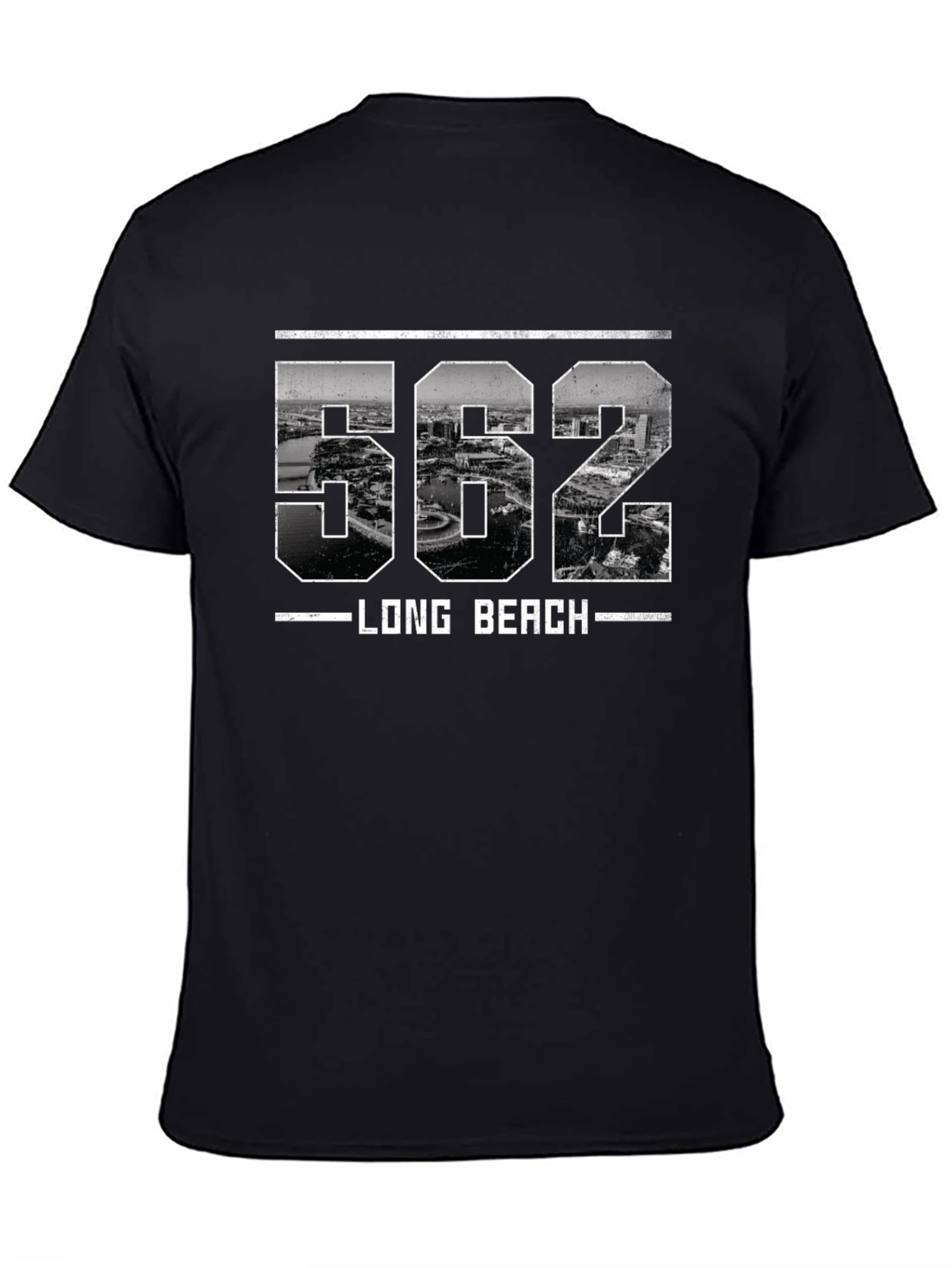 Long Beach 562 Area Code T-Shirt