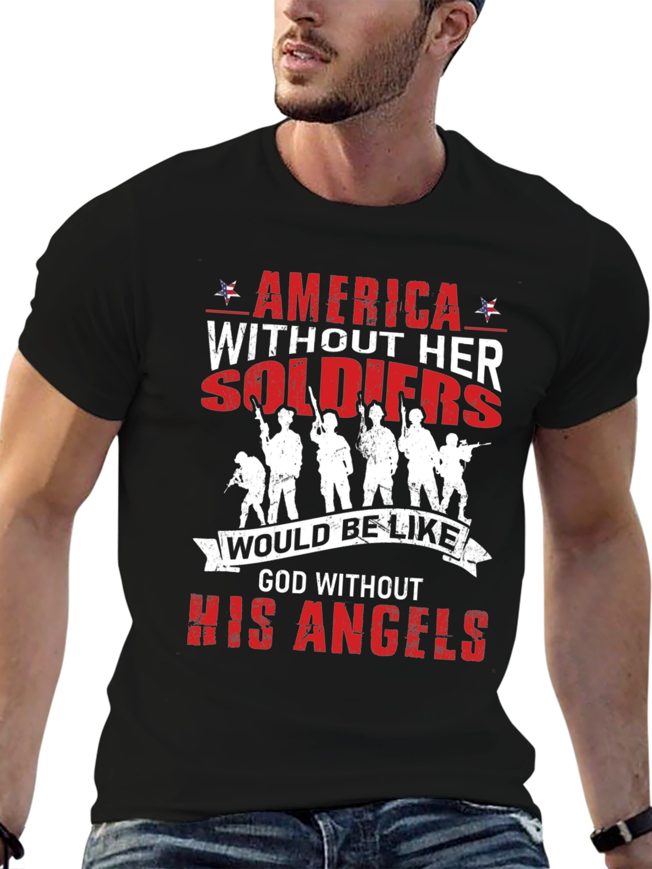 America Without Her Soldiers T-Shirt