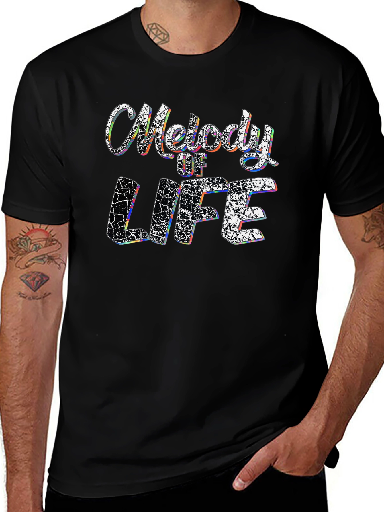 Melody of Life Graphic T-Shirt - Unique Design