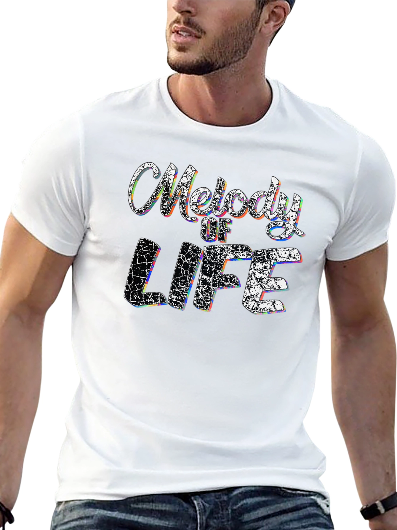 Melody of Life Graphic T-Shirt - Unique Design