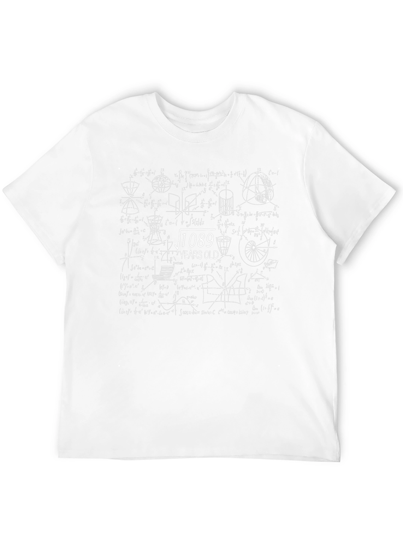 Funny Math Equation T-Shirt - √1089 YEARS OLD