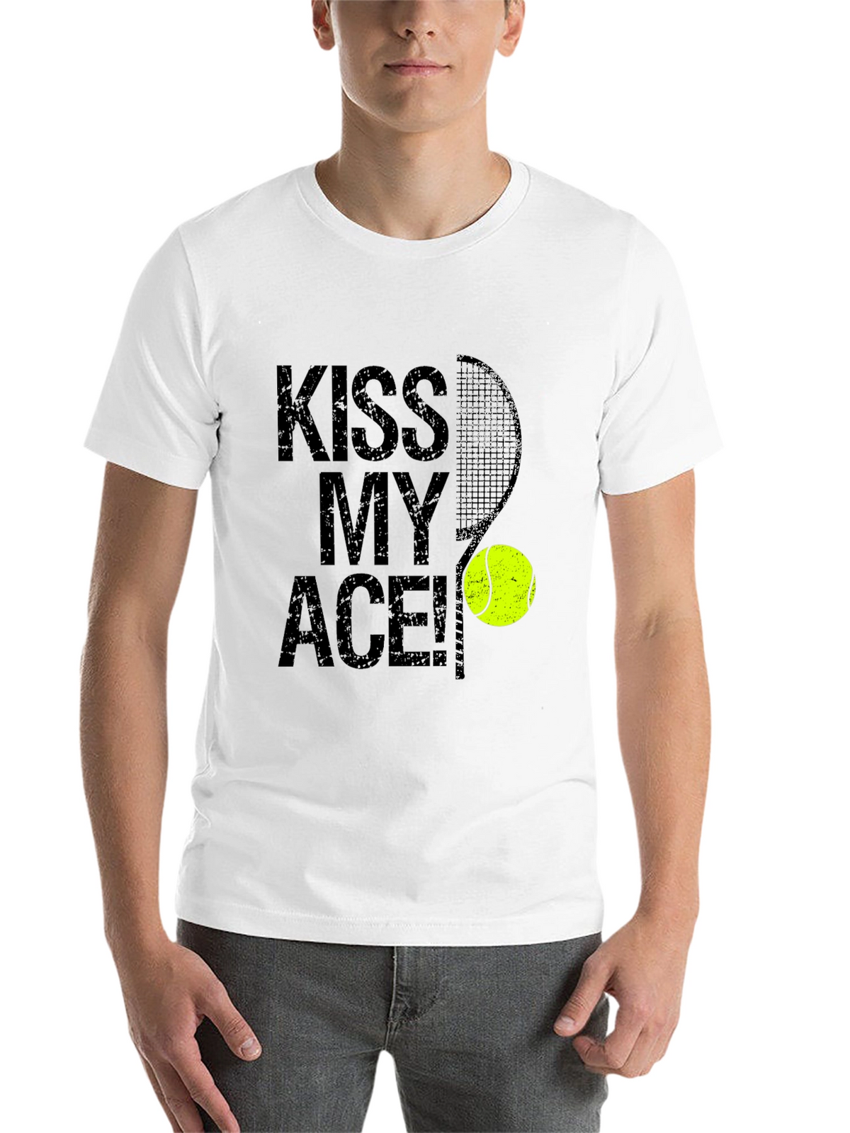 Kiss My Ace Tennis Graphic T-Shirt