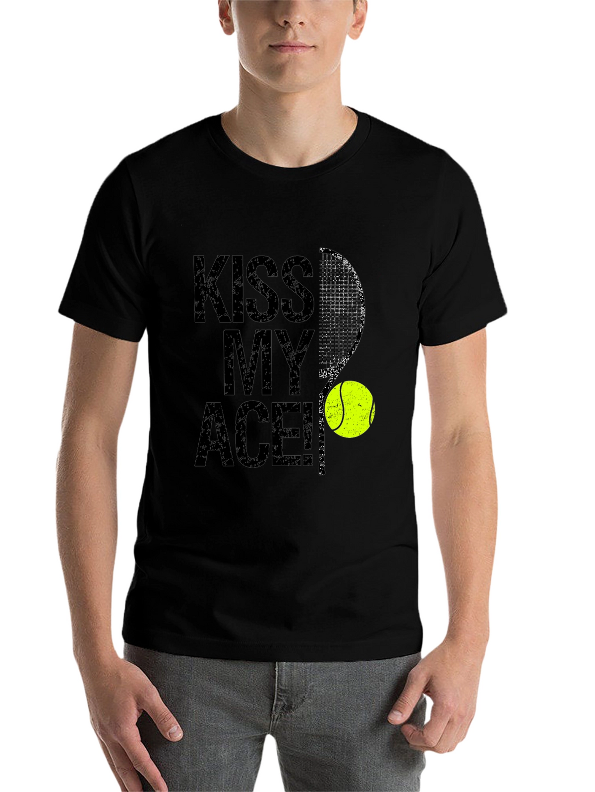 Kiss My Ace Tennis Graphic T-Shirt