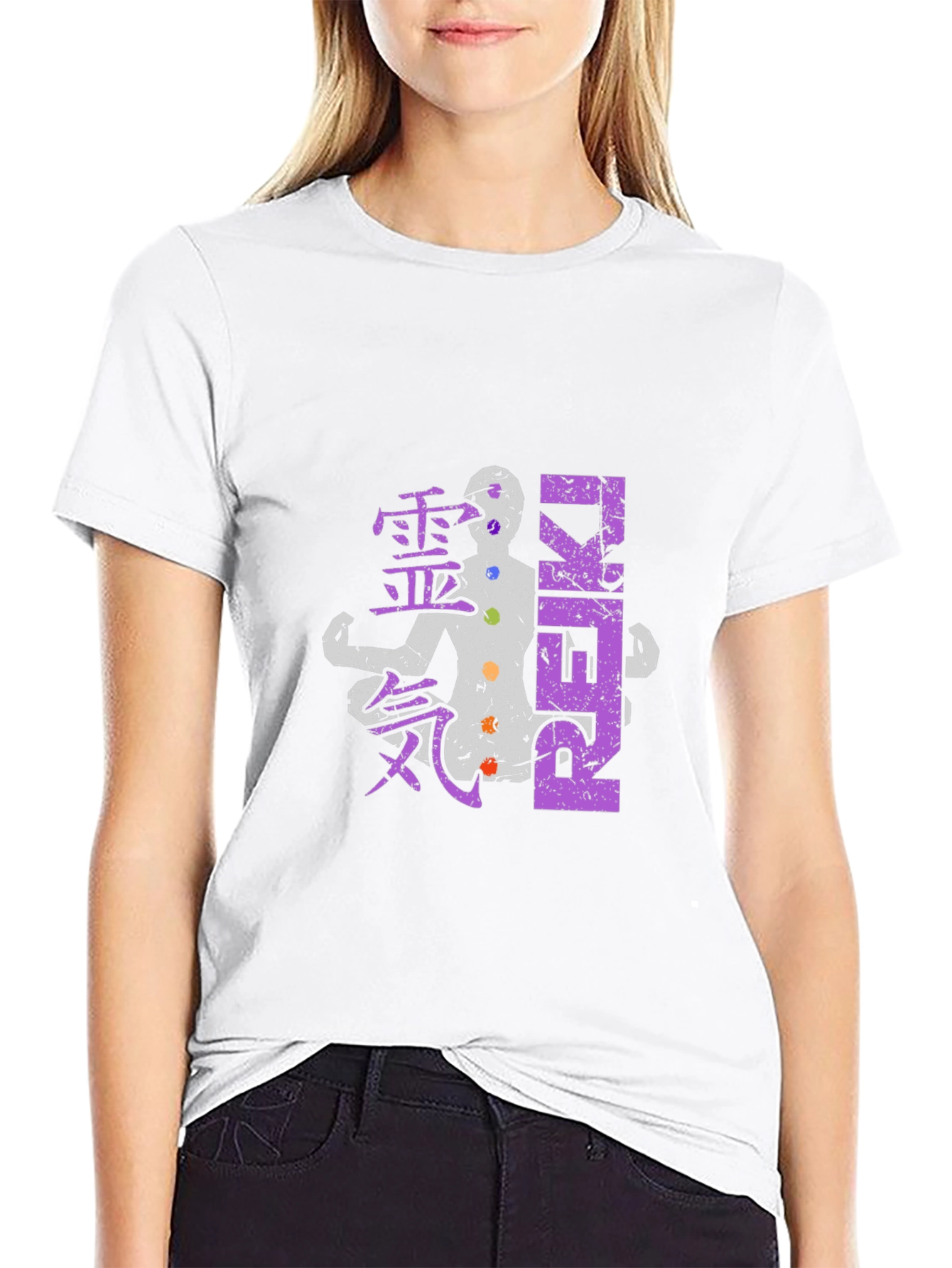 Reiki Chakra T-Shirt - Meditate in Style