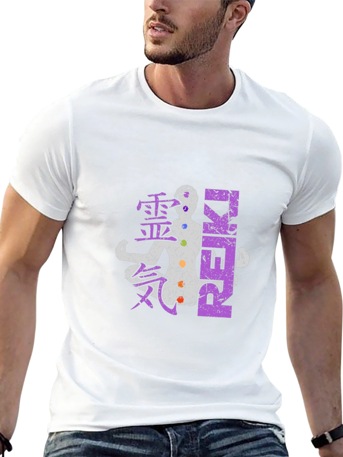 Reiki Chakra T-Shirt - Meditate in Style