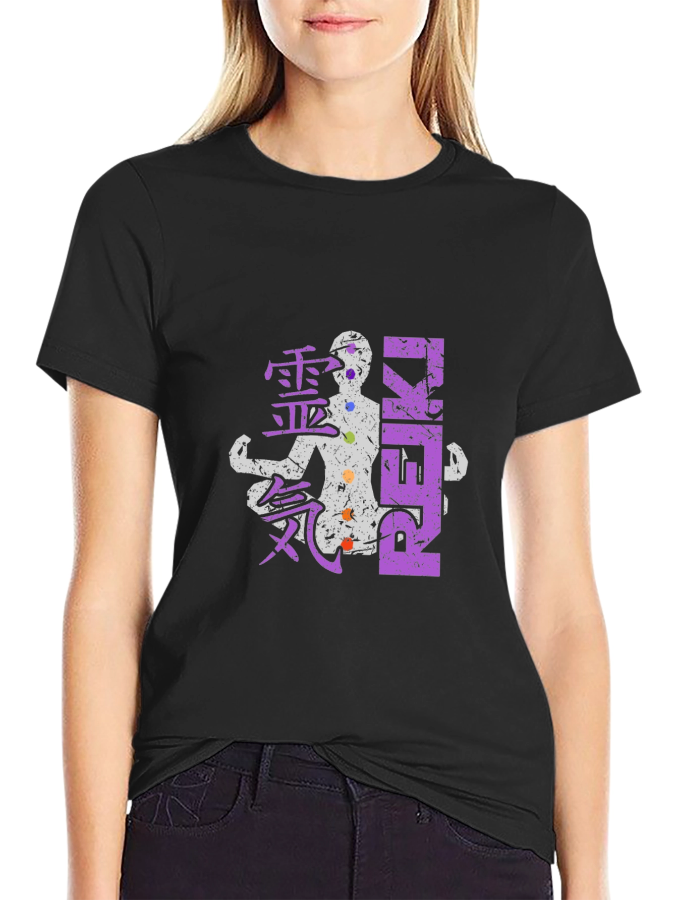 Reiki Chakra T-Shirt - Meditate in Style