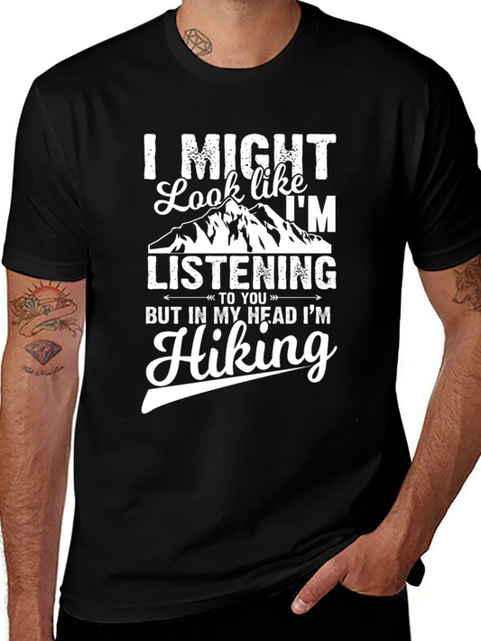 Hiking Dreamer T-Shirt Funny Mountain Tee